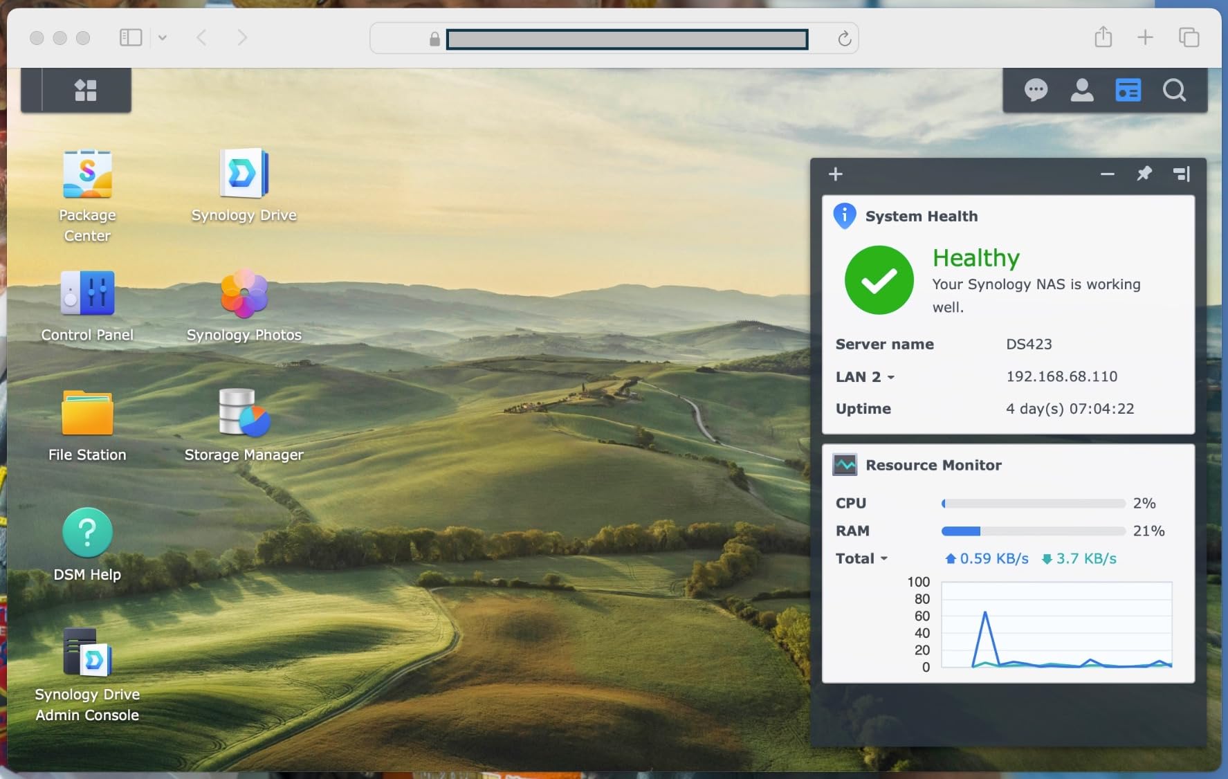 Synology DS124 Personal Backup & File Hub - Protect Photos, Secure Home Surveillance (1-Bay Diskless NAS) customer photo 2