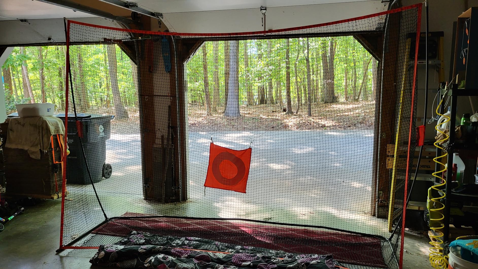 GoSports Golf Practice Hitting Net - 10 x 7 ft - Personal Driving Range for Indoor or Outdoor Use - Designed by Golfers for Golfers customer photo 2