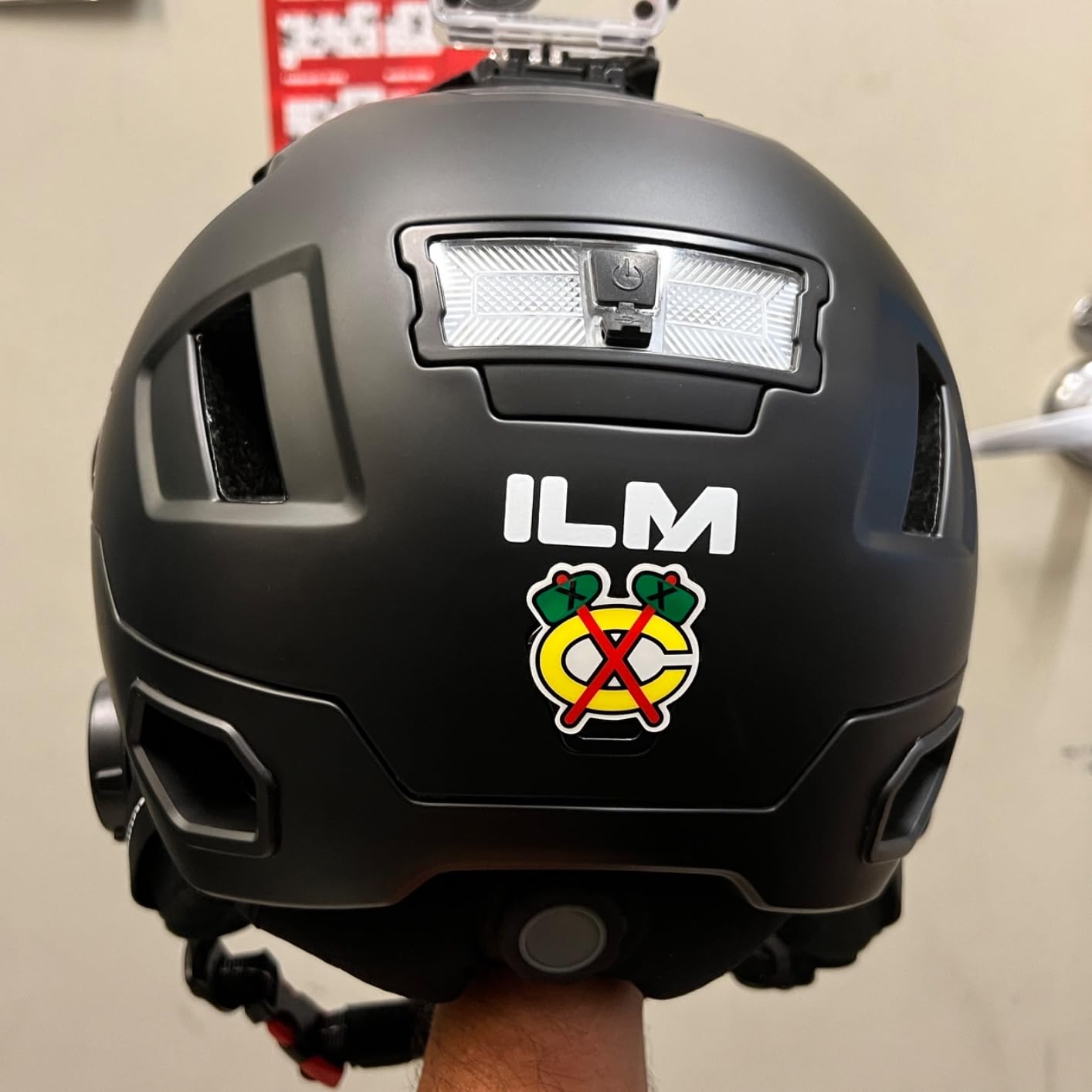ILM Smart Adult Bike Helmet with Automatic G-Sensor Turn Signal & Brake Warning LED Light Control Road Cycling Helmet E3-12LS customer photo 2