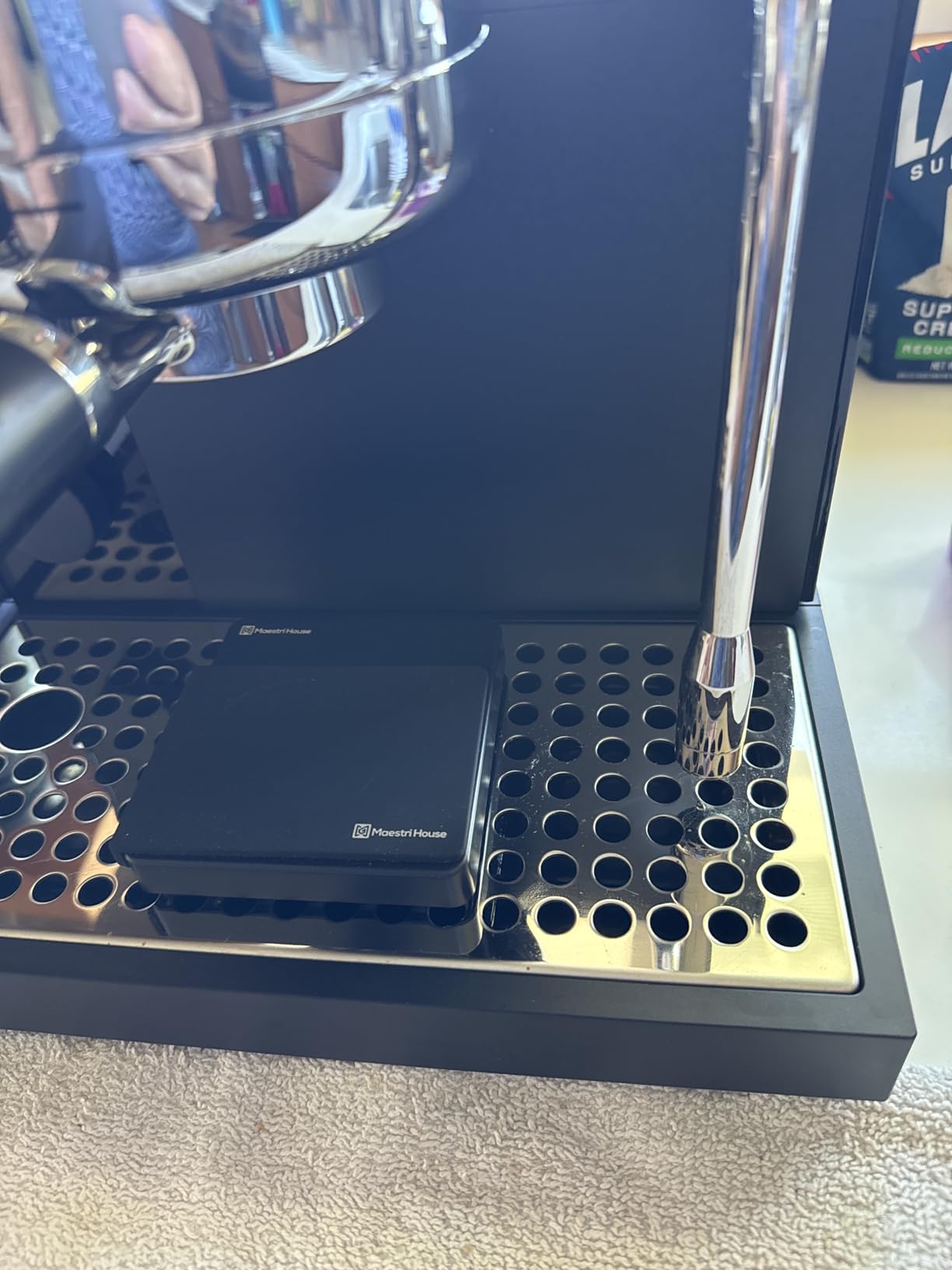 Maestri House S1 Mini Espresso Coffee Scale with Timer, 2kg/0.1g Precision Shot Scale, Rechargeable Digital Scale for Espresso & Pour Over Coffee-Black customer photo 1