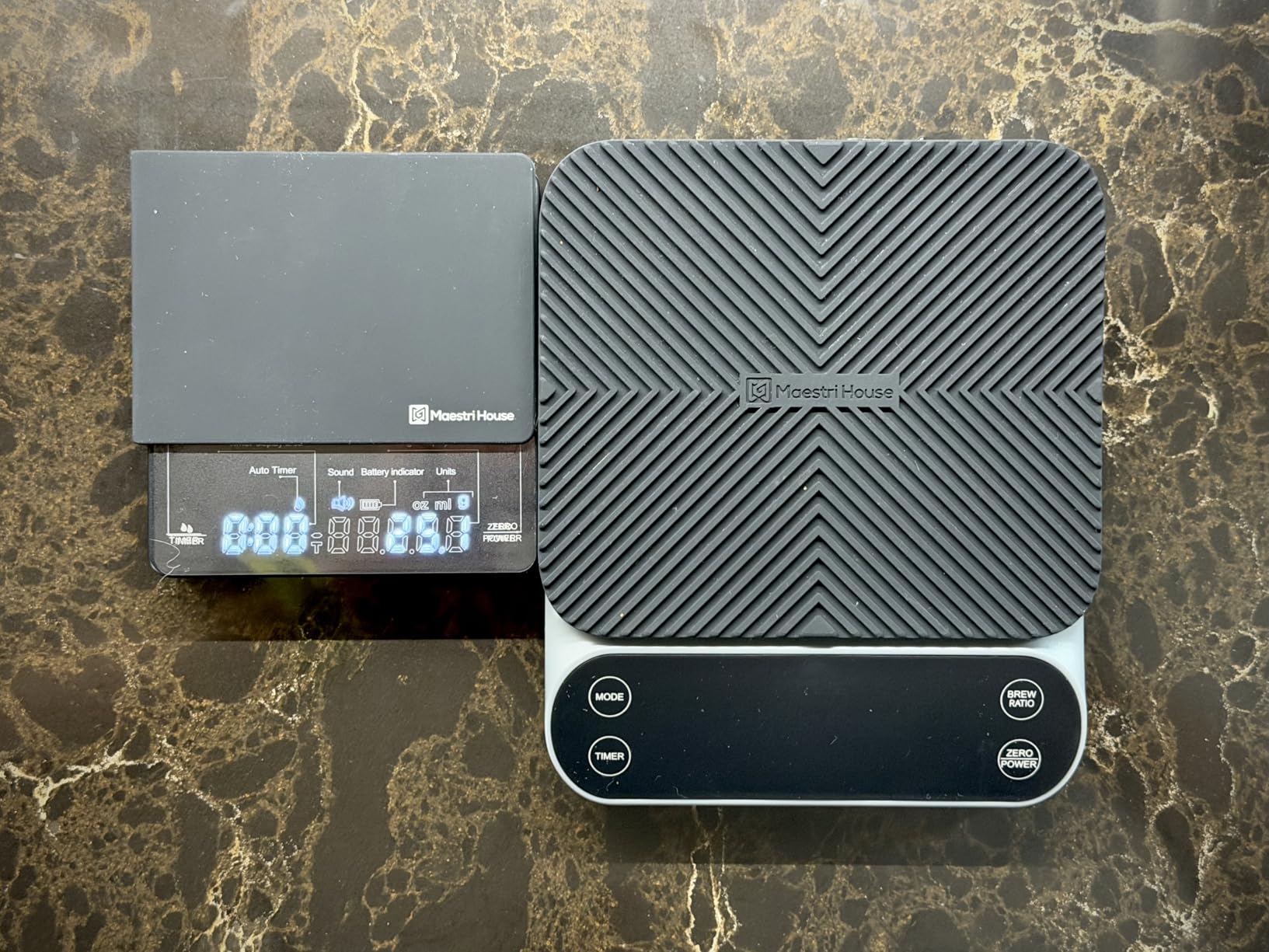 Maestri House S1 Mini Espresso Coffee Scale with Timer, 2kg/0.1g Precision Shot Scale, Rechargeable Digital Scale for Espresso & Pour Over Coffee-Black customer photo 2