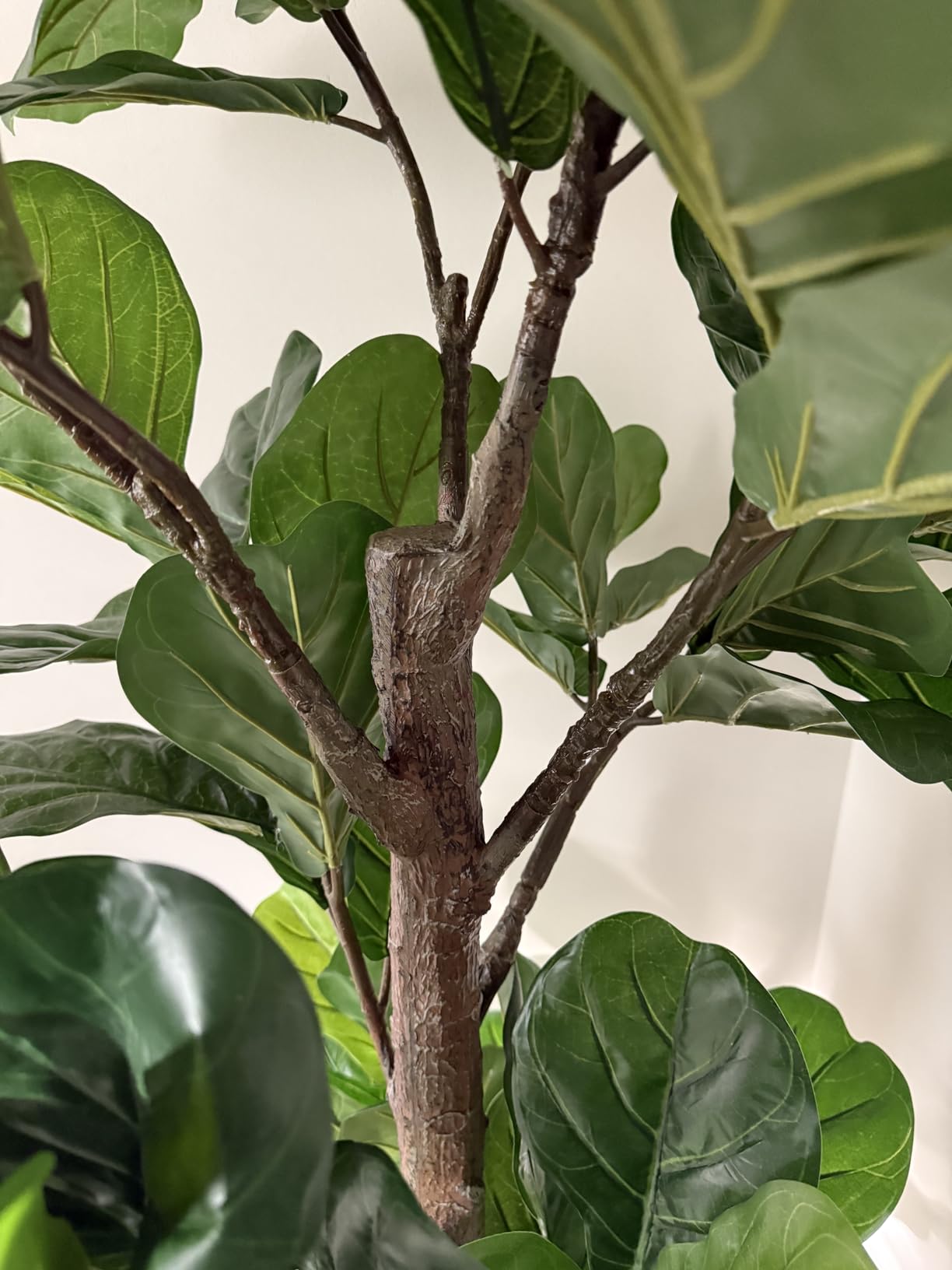 Aveyas 7ft Artificial Olive Tree for Home Decor, 7 Feet Large Faux Plant Fake Skinny Silk Trees with Black Olivo for Indoor Outdoor House Living Room Office (7 ft Tall) customer photo 1