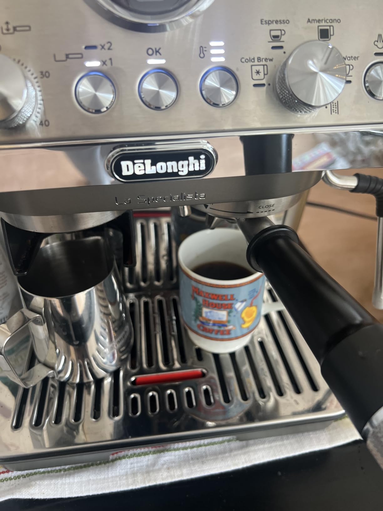 De'Longhi La Specialista Arte Evo Espresso Machine - Compact Cold Brew Coffee Maker with Grinder, Milk Steam Wand/Frother & Tamping Tools customer photo 1