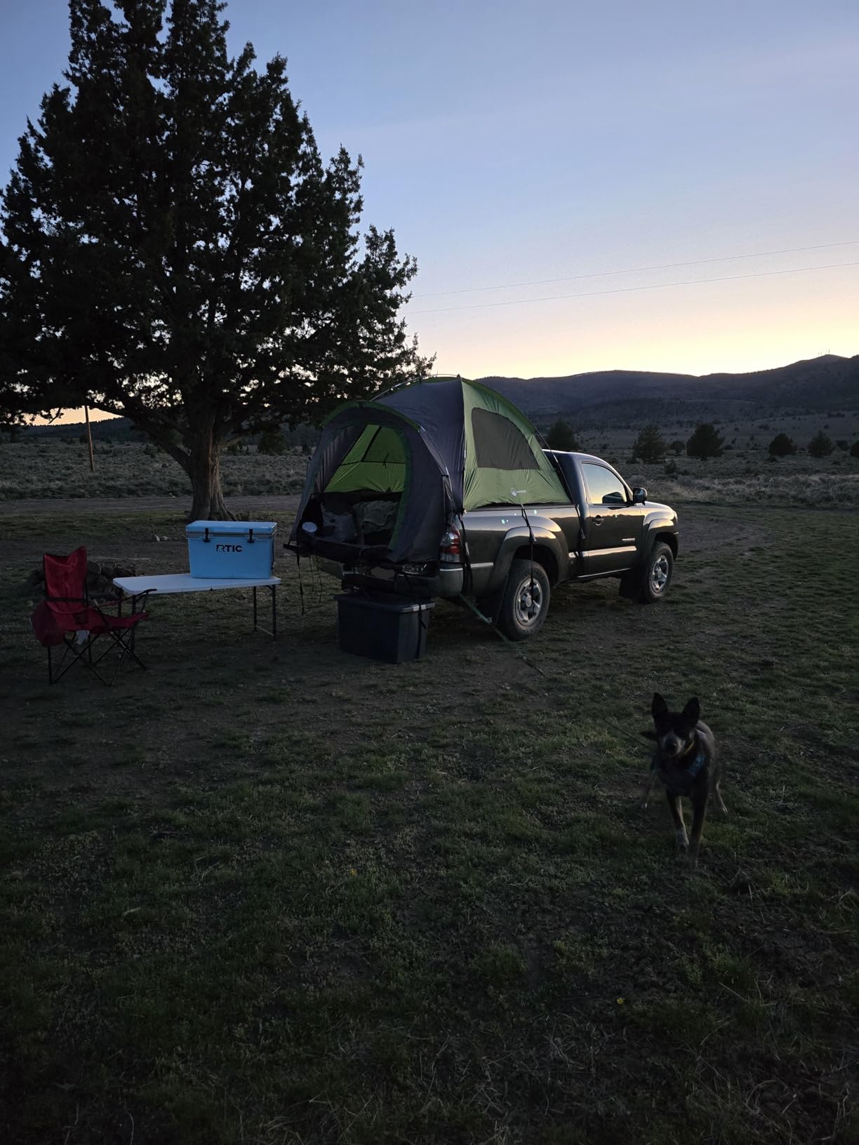 Truck Bed Tent - Water-Resistant Vented Camper Shell - Fits 5.5 to 6ft Truck Bed - 2 Person Camping Tent with Carry Bag by Wakeman Outdoors customer photo 2