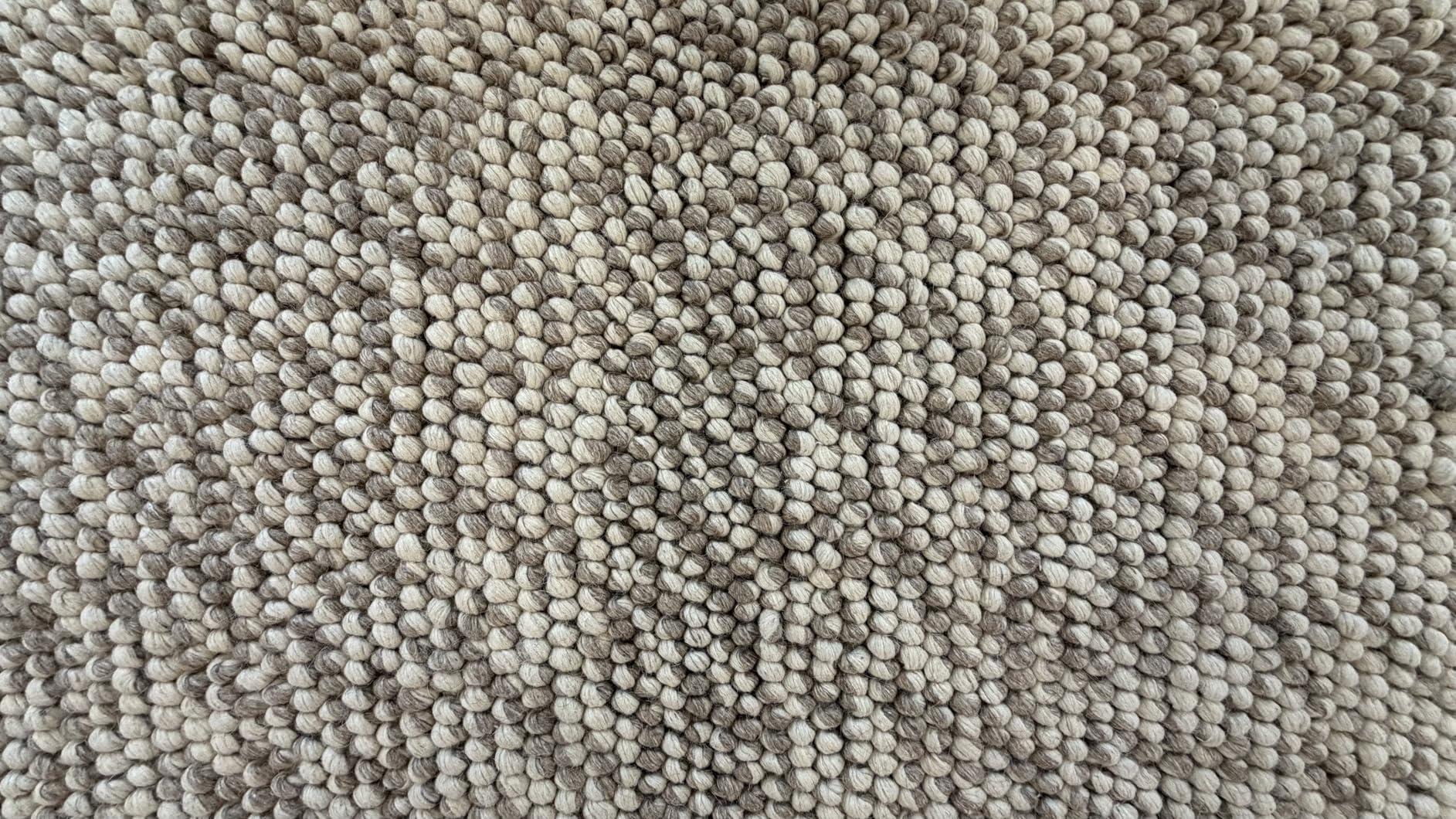 S & L Homes Wool Cotton Hand Woven Chunky Knit Popcorn Rug - Ivory Contemporary Area Rug for Living Room Bedroom (8' x 10' - Ivory) customer photo 2