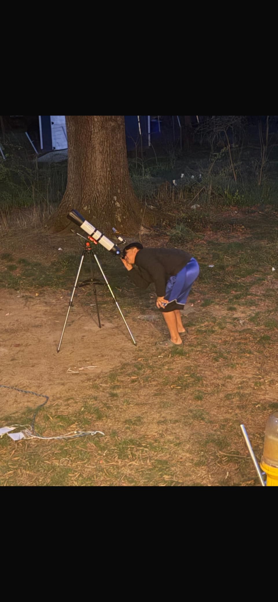 Dianfan Telescope, 90mm Aperture 800mm Telescopes for Adults Astronomy, Portable Professional Refractor Telescope for Beginners, with Stainless Tripod & Phone Adapter, Carry Bag customer photo 1