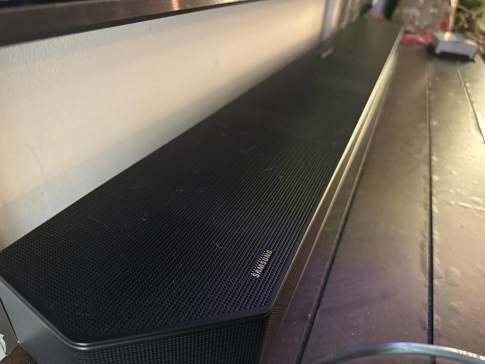 SAMSUNG Q990D 11.1.4ch Soundbar w/Wireless Dolby Atmos Audio, Rear Speaker Included, Q-Symphony, SpaceFit Sound Pro, Adaptive Sound, Game Mode Pro with Alexa Built-in, HW-Q990D/ZA customer photo 2