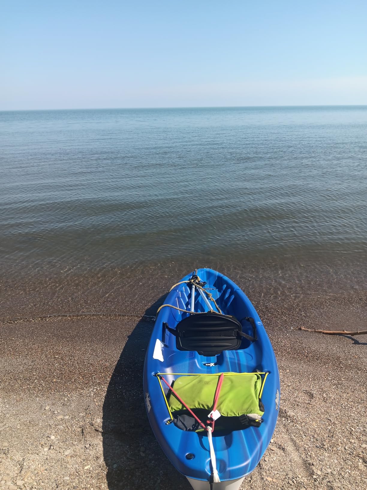 Pelican Sentinel 80X - Recreational Sit on top Kayak - Lightweight Patented Ram-X Material - Ergoform backrest - 8 ft customer photo 1
