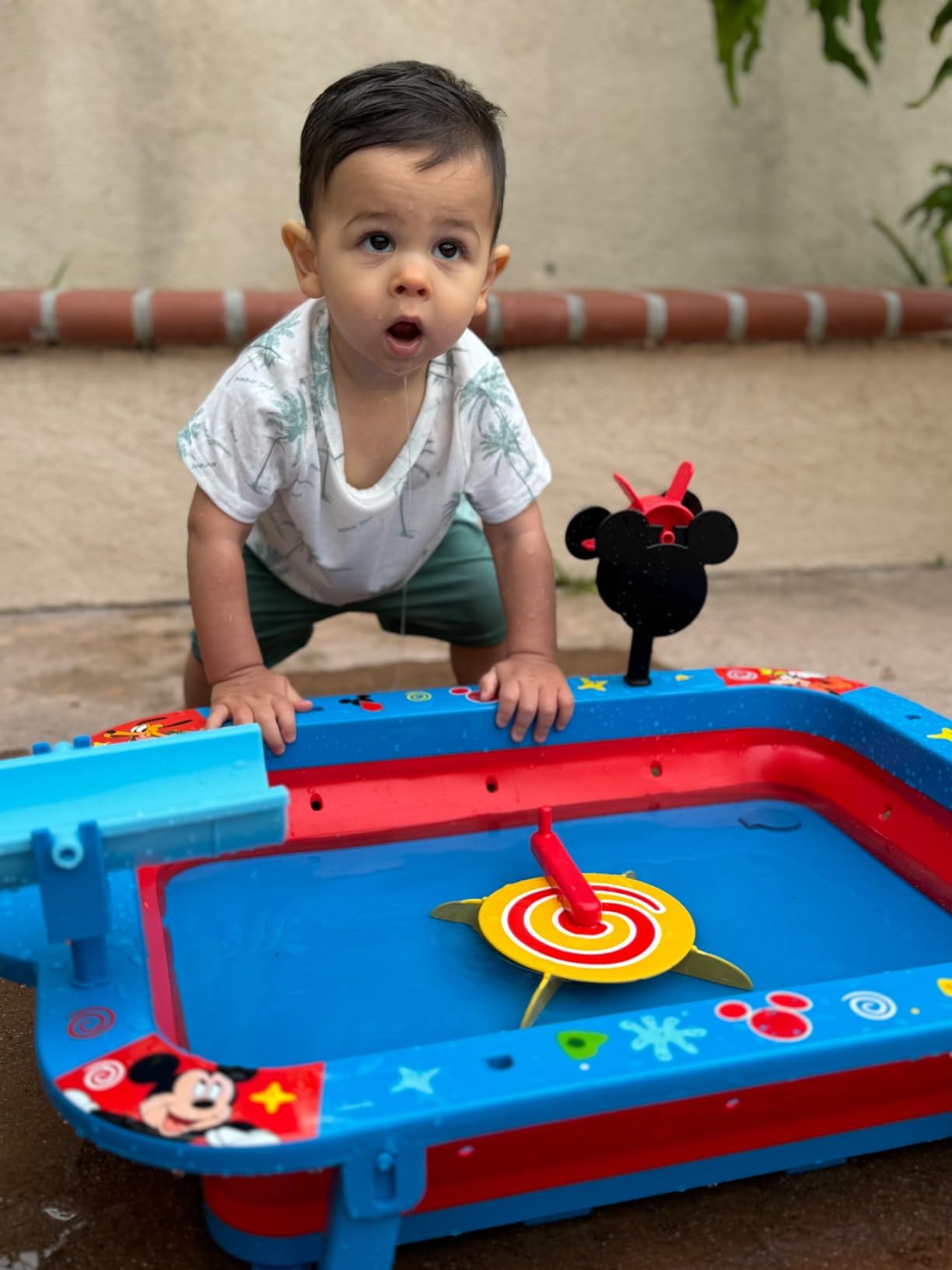 Delta Children PAW Patrol Water Activity Table - Collapsible & Portable - Ideal for Travel - Outdoor Kids Water Sensory Table, Blue customer photo 1