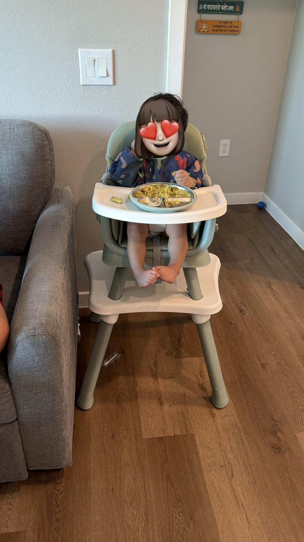 Jeep Milestone 6-in-1 High Chair by Delta Children - Converts to Stool, Booster Seat, Toddler Chair, Activity Table and Desk customer photo 2