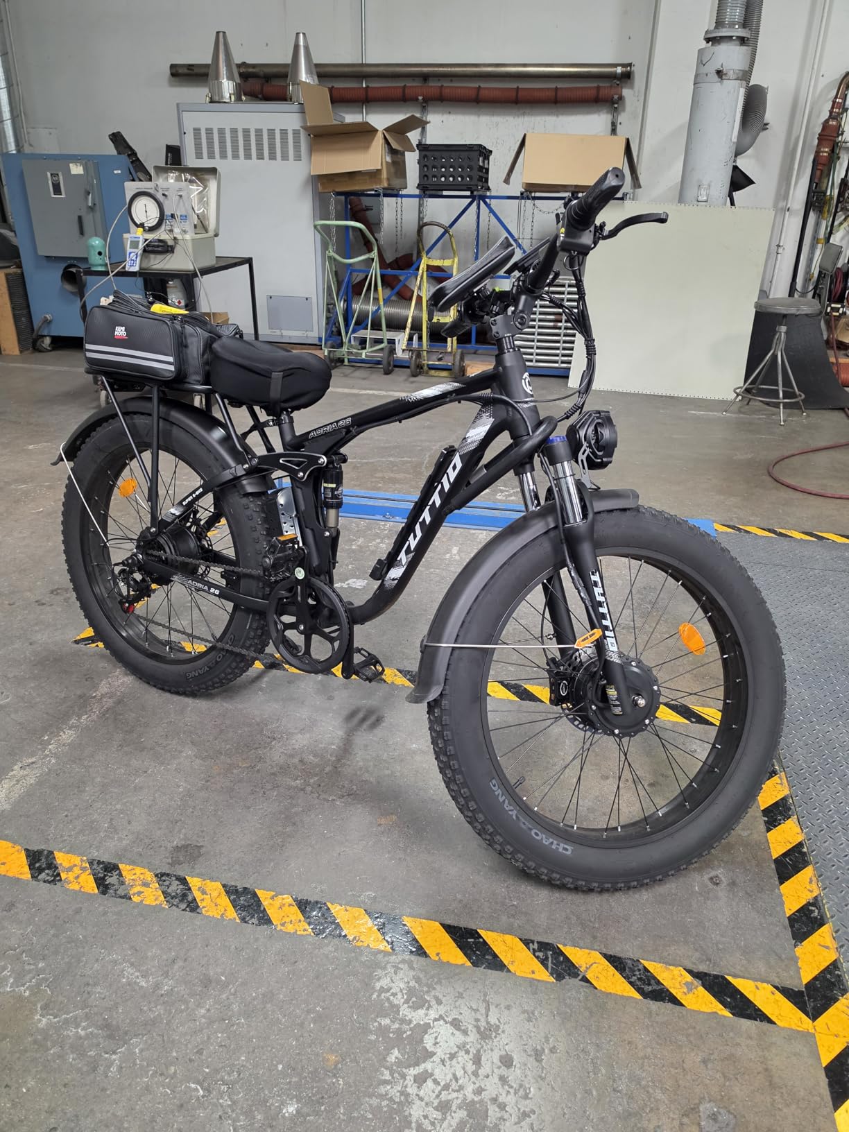 TUTTIO Adria26 5000W/6000W Dual Motor Ebike, 40-46MPH Electric Bike for Adults, 26