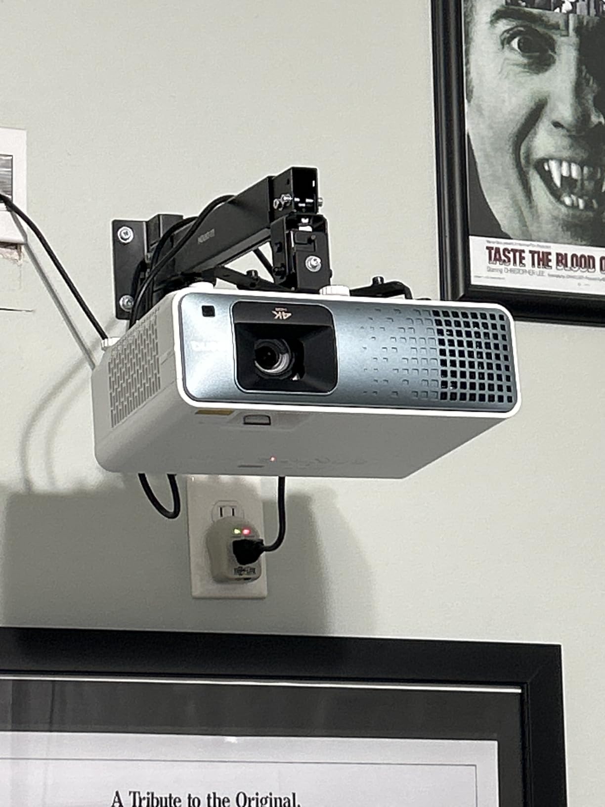 BenQ TK710 4K HDR Laser 3200 Lms Home Entertainment Movie& Gaming Projector customer photo 1