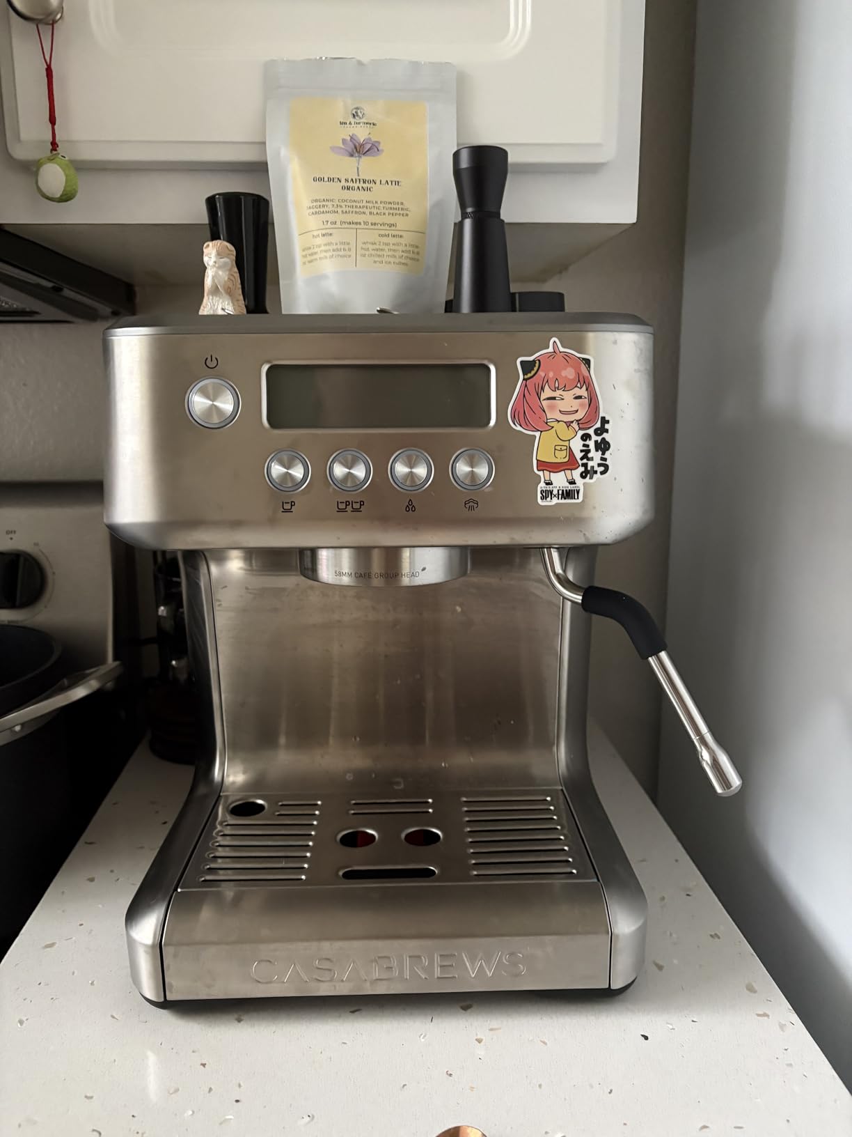 CASABREWS Ultra Espresso Machine with LCD Display, 20 Bar Espresso Maker with Powerful Milk Frother, Customizable Brewing Temperature customer photo 2