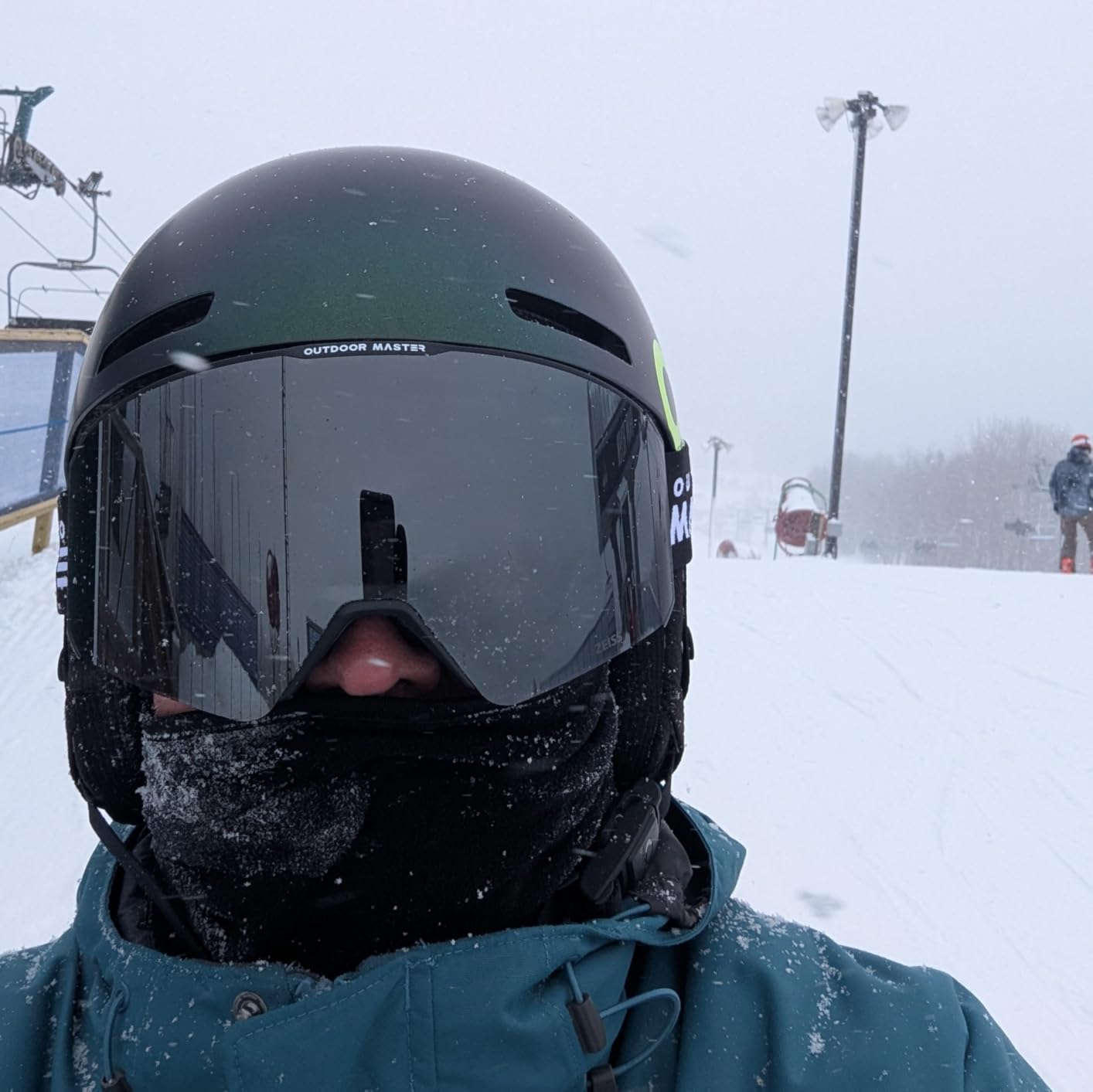 OutdoorMaster Falcon Ski Goggles Lens by ZEISS, OTG Snowboard Goggles Anti-fog, Magnetic Interchangeable Lens, Snow Goggles customer photo 2
