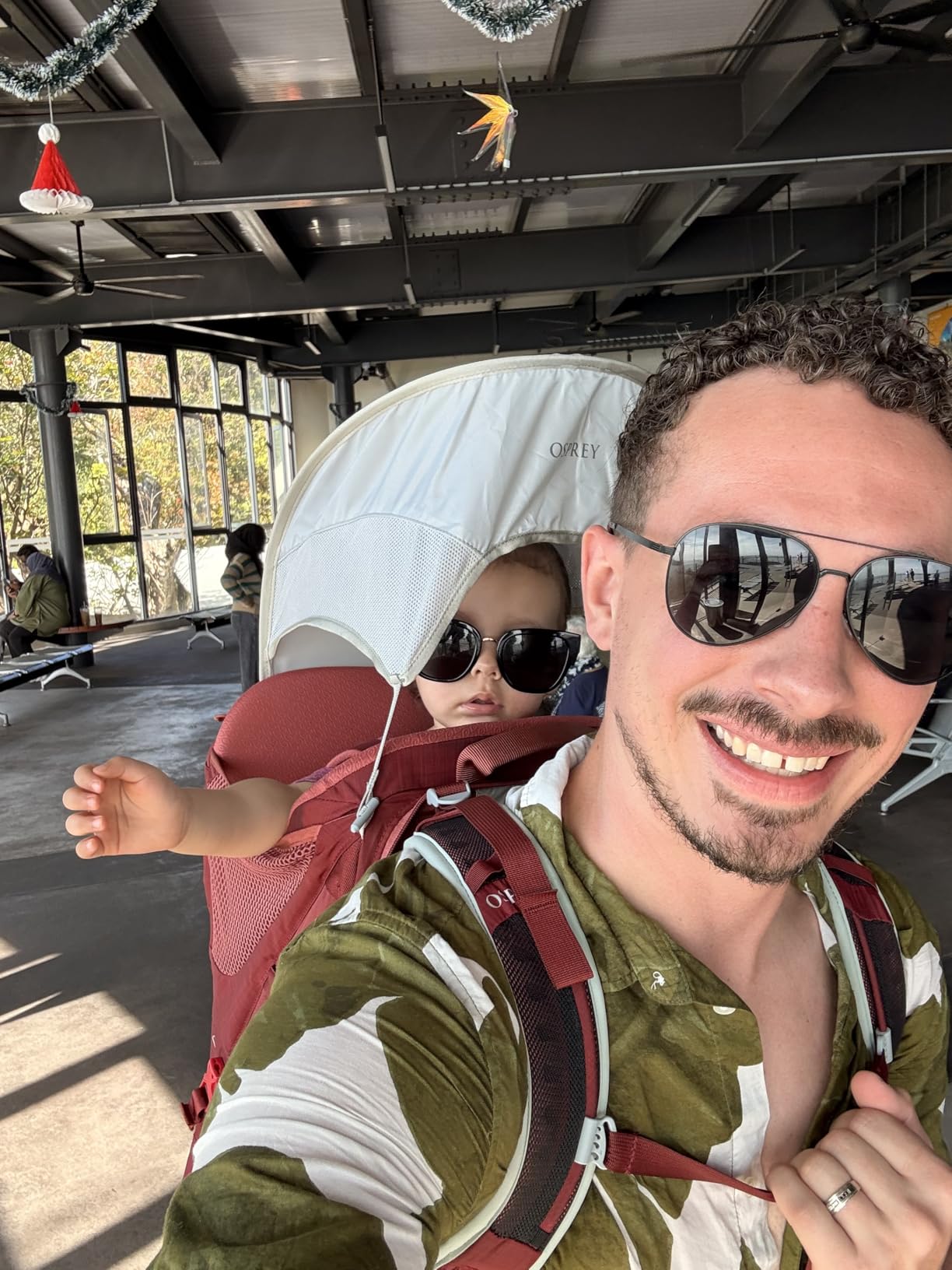Osprey Poco LT Lightweight Child Carrier Backpack - Compact, Travel-Ready Kid Carrier with Sunshade and Adjustable Fit - Lightweight, Comfortable Hiking Carrier for Toddlers customer photo 1