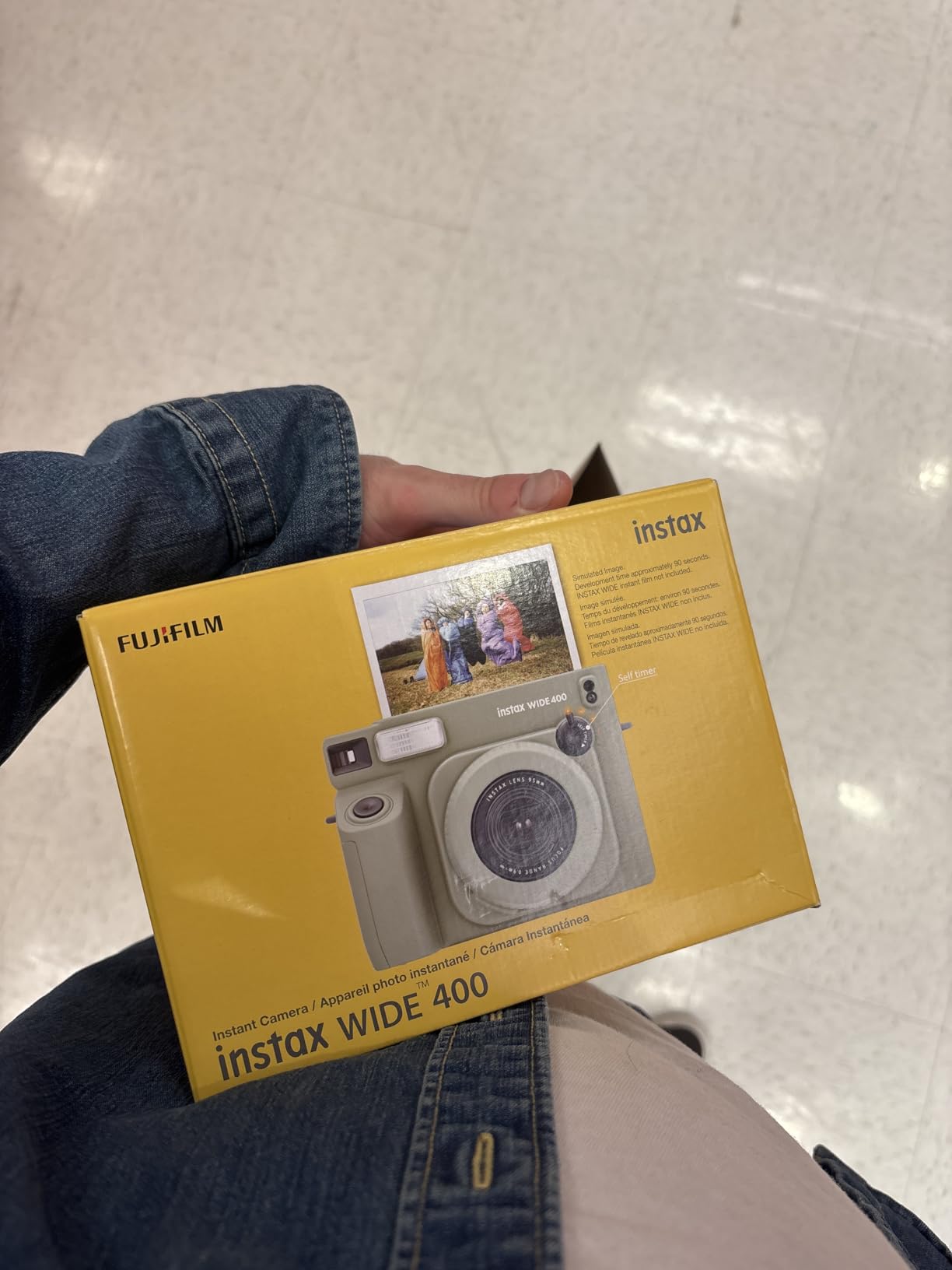 Fujifilm INSTAX Wide 400 Instant Camera - Sage Green customer photo 2