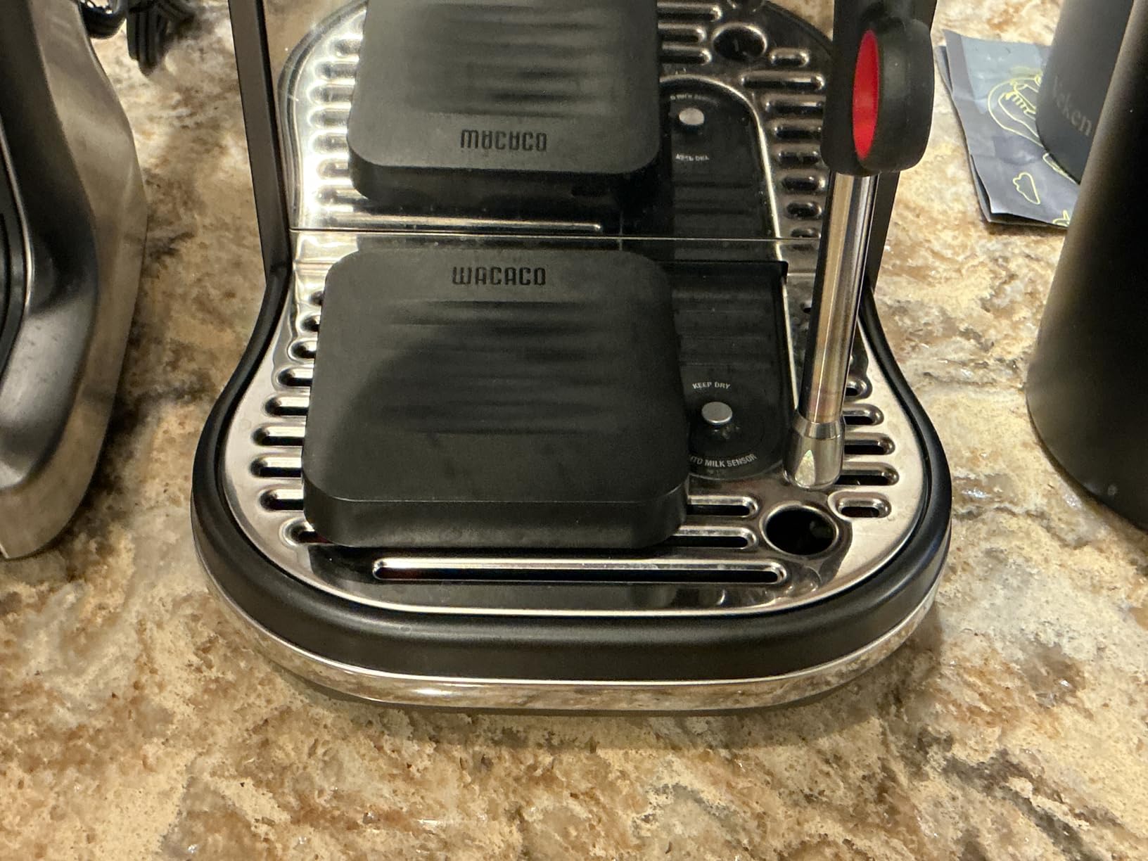 WACACO Exagram Pro Coffee Scale with Timer, Smart Espresso Scale with Carrying Box, Automatic Timing Rechargeable Mini Digital Coffee Weight Scales Gram&Ounce&Milliliter, Food Kitchen Scale, Black customer photo 1