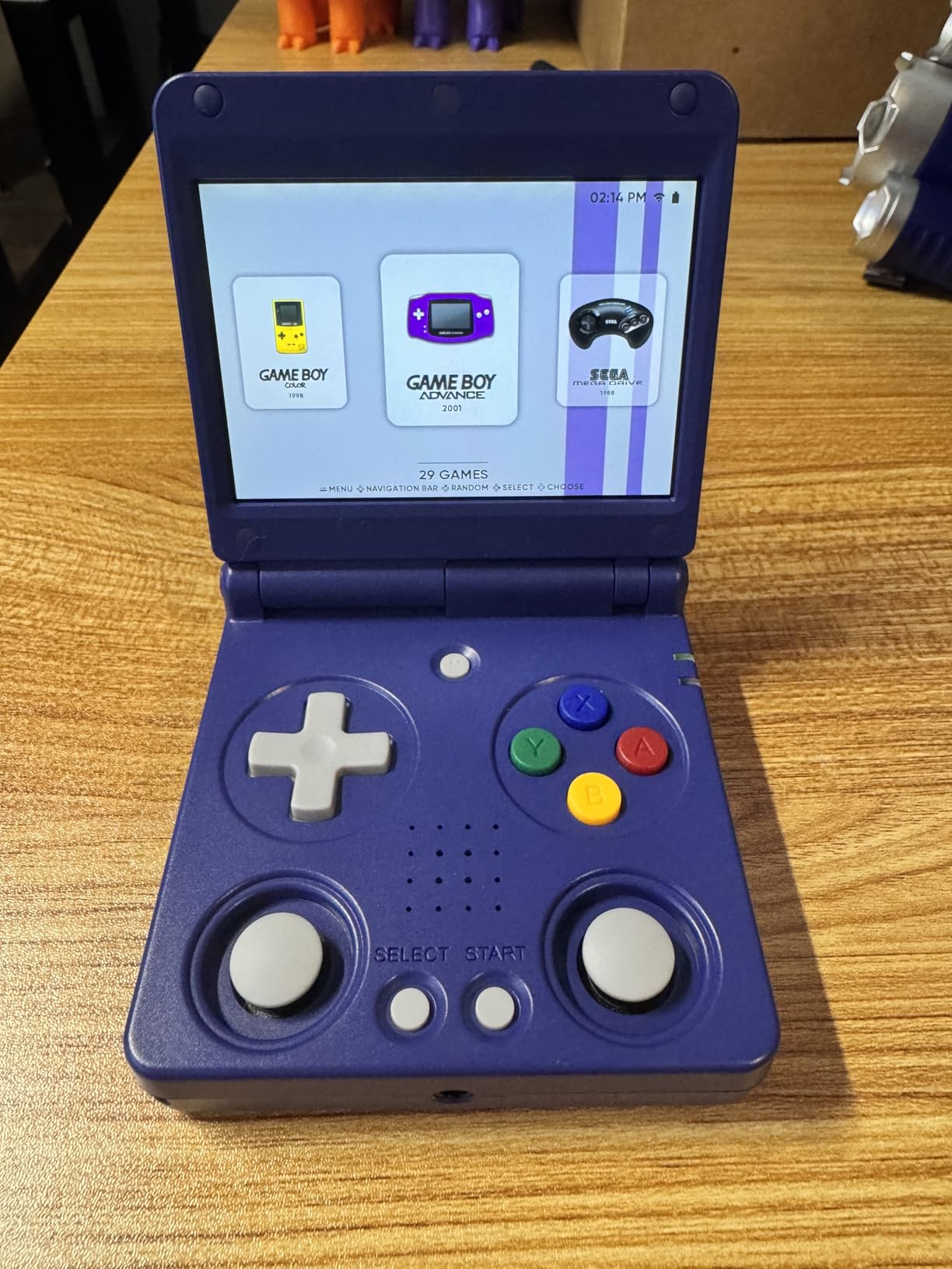 RG35XXSP Flip Portable Retro Handheld Game Console, 3.5 Inch IPS Screen Linux System with 64G TF Card Pre-Installed 5532 Games, Clamshell Games Consoles Supports 5G WiFi Bluetooth HDMI customer photo 2