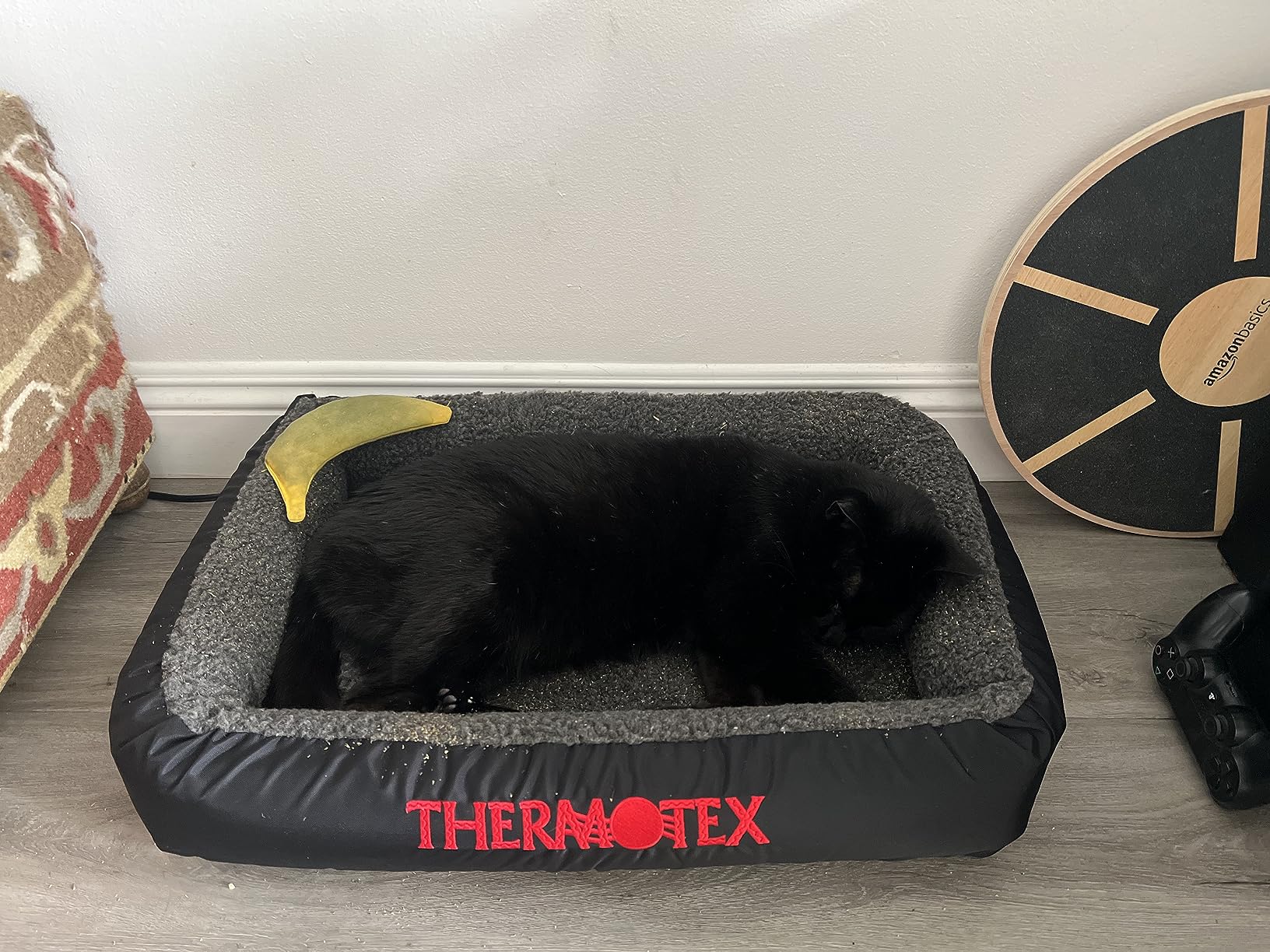 Thermotex Far Infrared Heated Pet Bed - Heated Cat & Dog Bed for Pain Relief & Arthritis - Therapeutic Heat Pad for Elderly Pet Support & Relaxation - Machine Washable customer photo 1