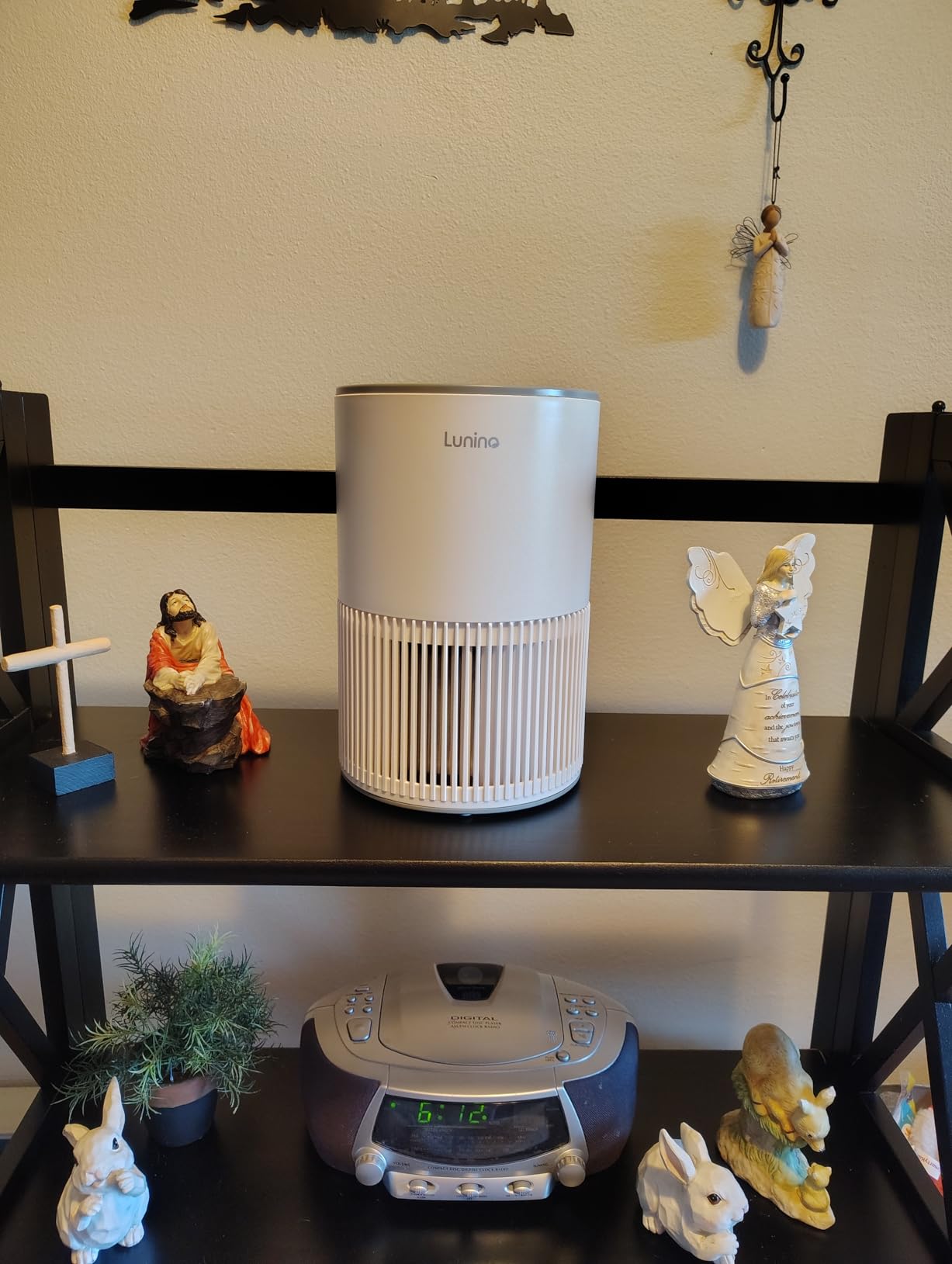 LUNINO H13 True HEPA Air Purifier for Home Large Room up to 1200ft² with Air Quality Sensor, Sleep Mode, Fragrance Function customer photo 1
