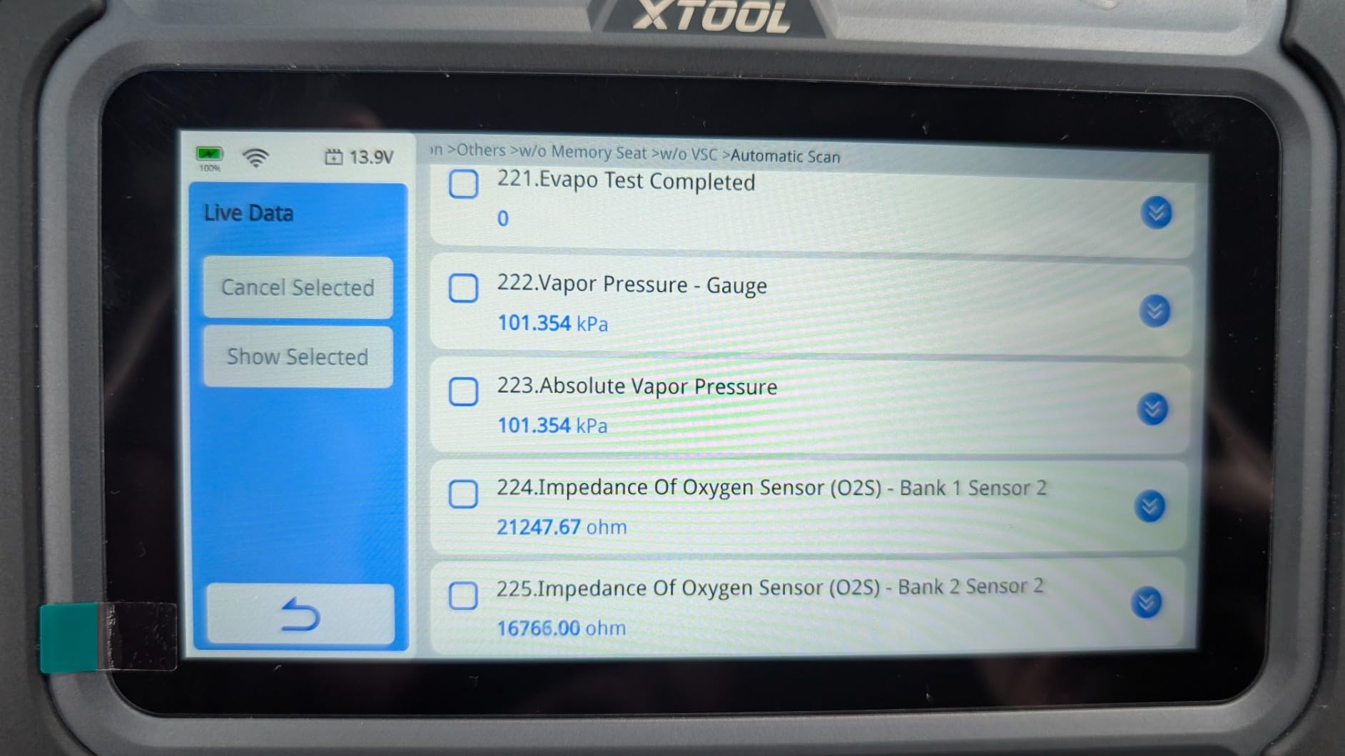 XTOOL D5S OBD2 Scanner with Touchscreen, Code Reader for Cars & Trucks with 16 Resets, Crank Sensor Relearn, Throttle Relearn, EPB, FCA, CAN FD for GM, Engine ABS SRS Transmission Car Diagnostic Tool customer photo 1