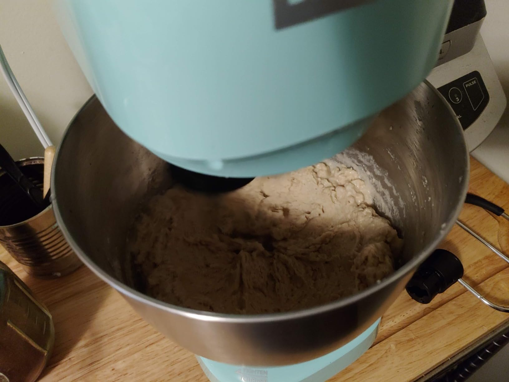 Dash 3.5QT Tilt-Head Stand Mixer - Electric Stand Mixer with Stainless Steel Bowl and Splash Guard For Baking - Cream, 3.5-Quart customer photo 1