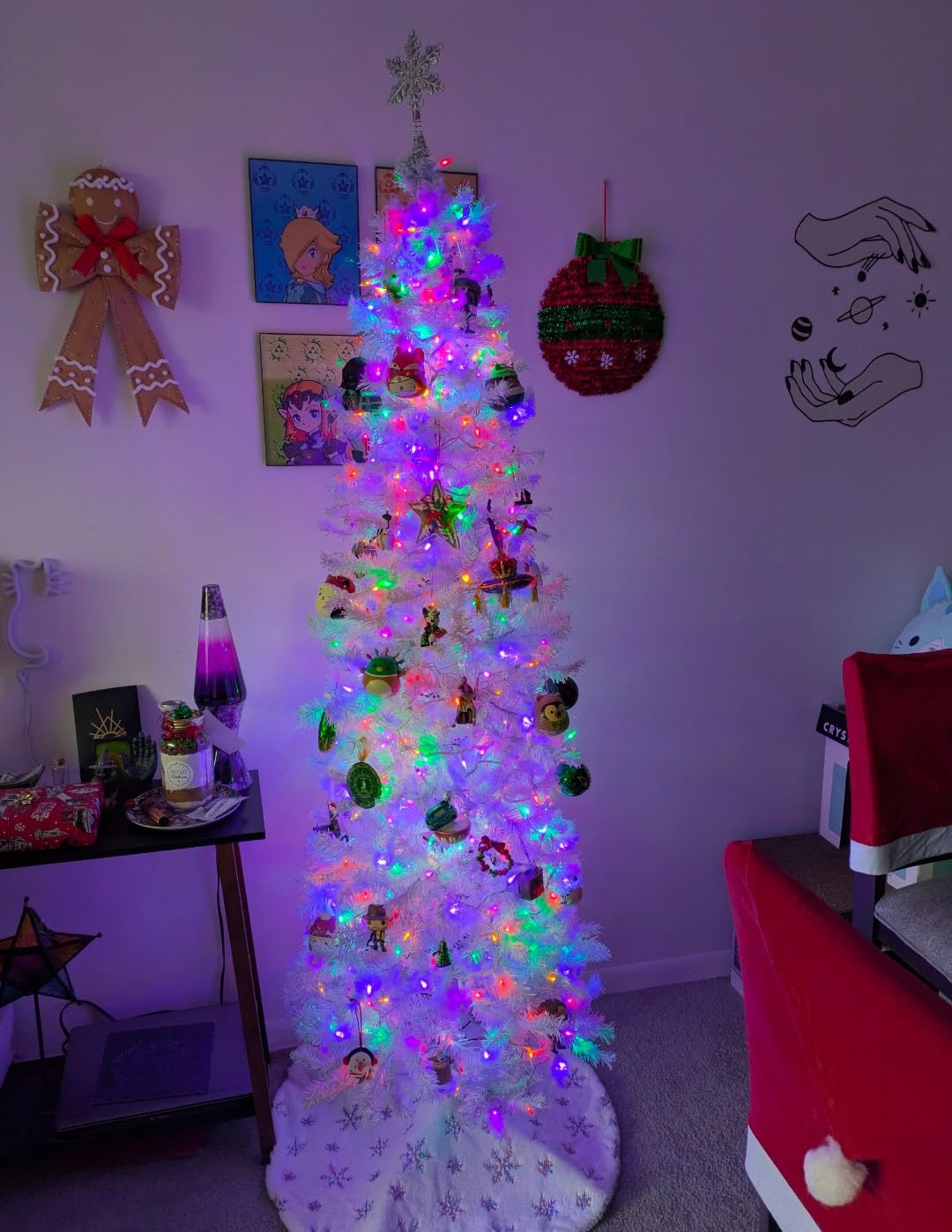 Best Choice Products Unlit Pencil Christmas Tree, 6ft Premium Artificial Tree, Realistic Spruce Holiday Decor w/ 618 Branch Tips, Metal Base customer photo 1