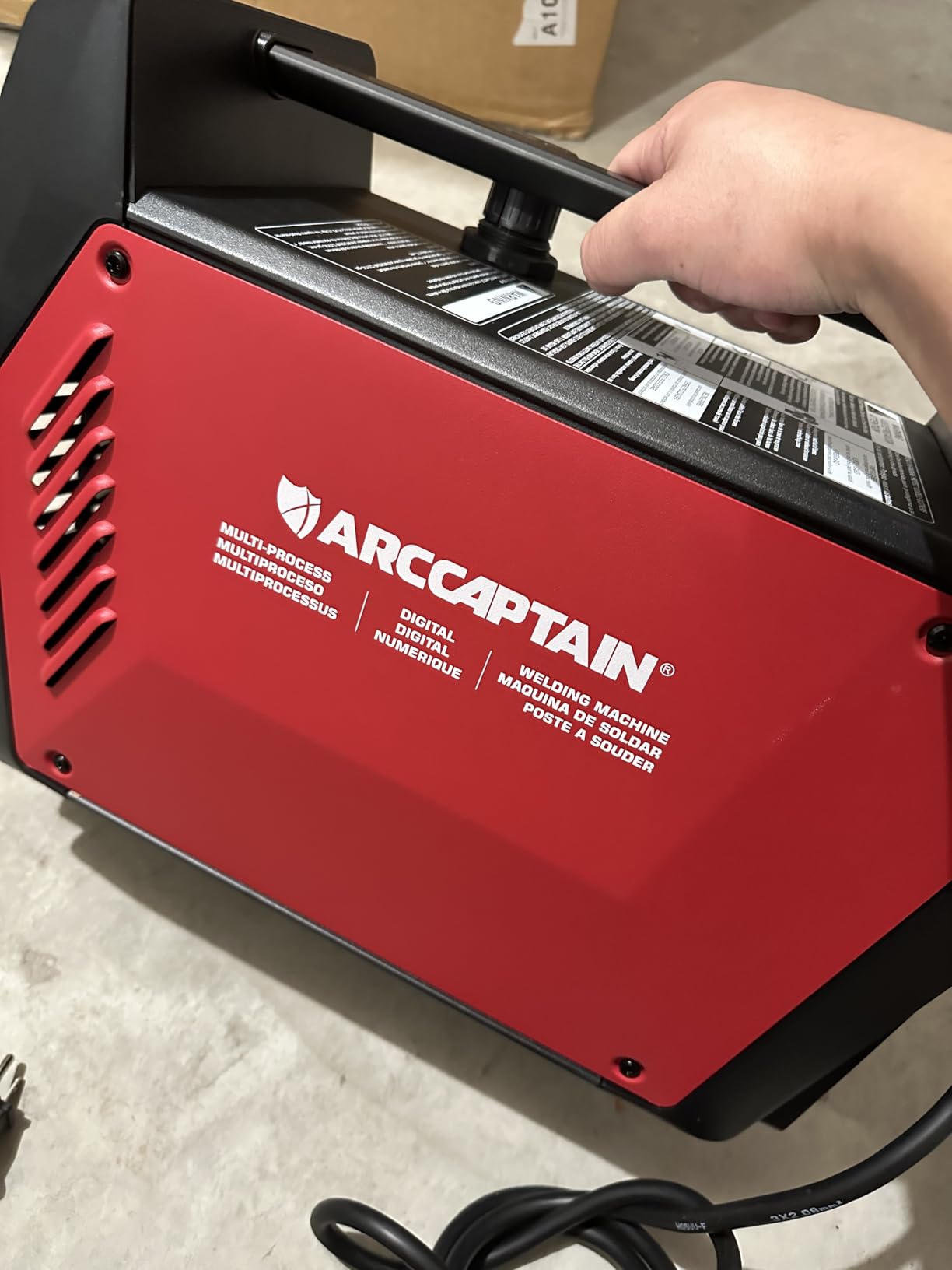ARCCAPTAIN MIG205MP MIG Welder with Plasma Cutter, 9 IN 1 Welding Machine customer photo 2