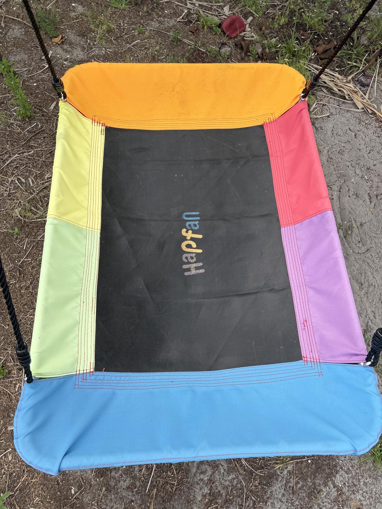 Hapfan Swing Sets for Backyard with 45