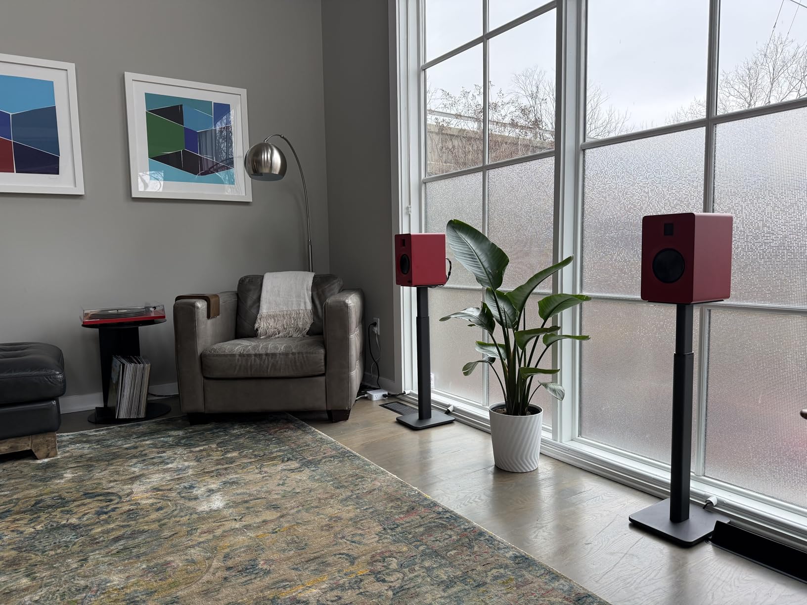Kanto TUK Powered Speaker with Headphone Out | Built-in USB DAC | Dedicated RCA with Phono Pre-amp | Bluetooth | AMT Tweeter | 5.25