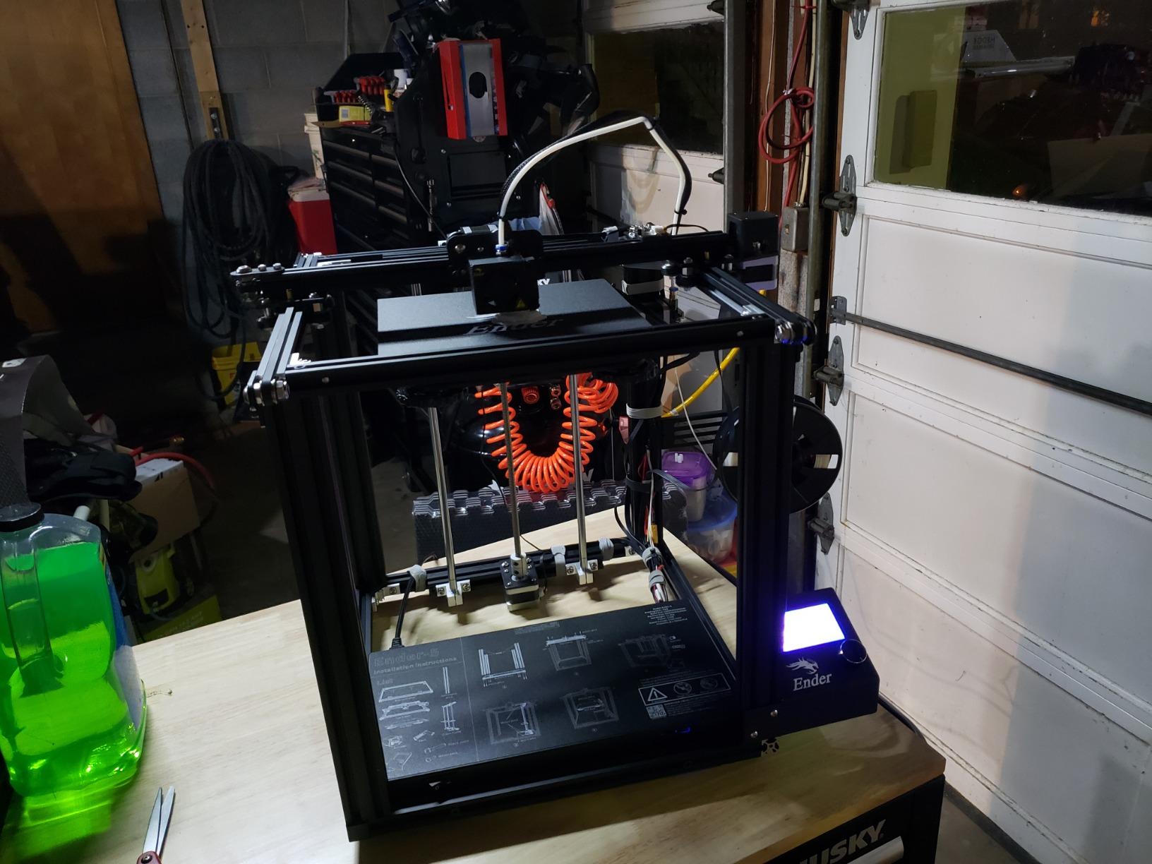 Creality K2 Plus Combo 3D Printer, Multi Color Printing with CFS, 600mm/s Print Speed, Step-servo Motor System 350C High-Temp Direct Drive Extruder Build Volume 13.78x13.78x13.78 inch customer photo 2