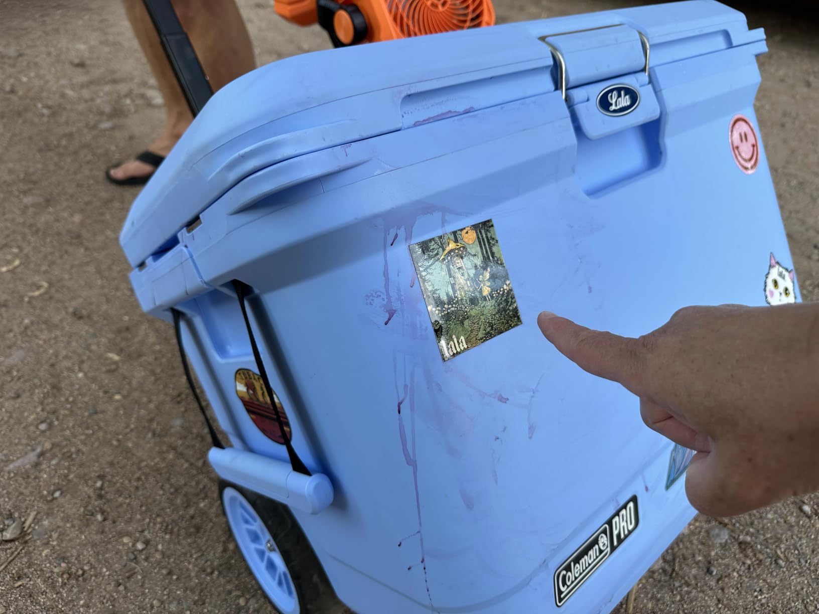 Coleman Pro Heavy-Duty 55qt Wheeled Ultra-Light Premium Hard Cooler, Extra-Thick Insulation Keeps Ice up to 5 Days, 92-Can Capacity customer photo 1