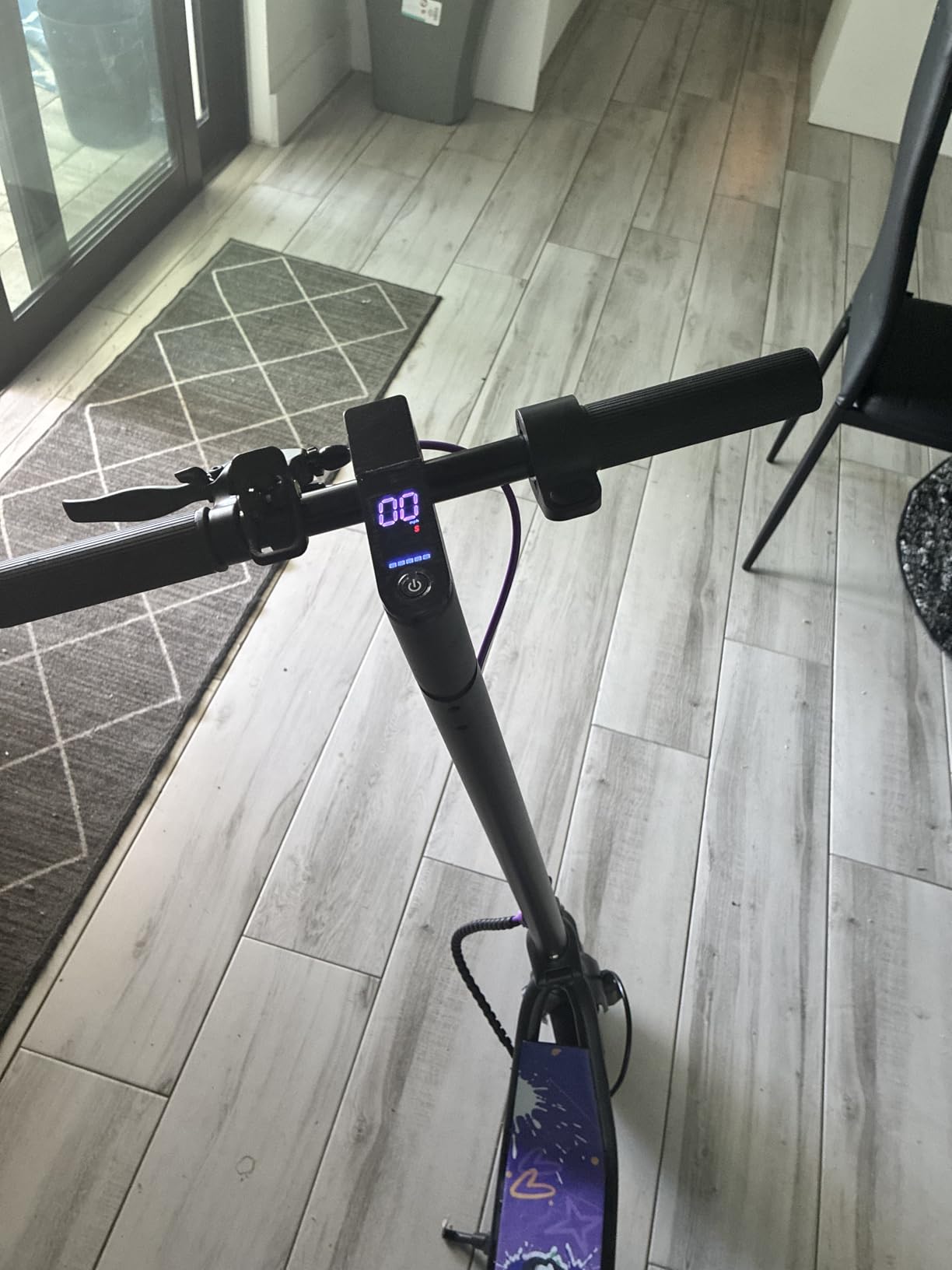 Aovowheel Electric Scooter for Adults, Folding E Scooter with 350W/500W Motor 16/24 Mph Top Speed, Max 19-23 Miles Long Range, 8.5''/10''/14''Tires Commuting Scooters with Dual Brakes System, APP customer photo 2