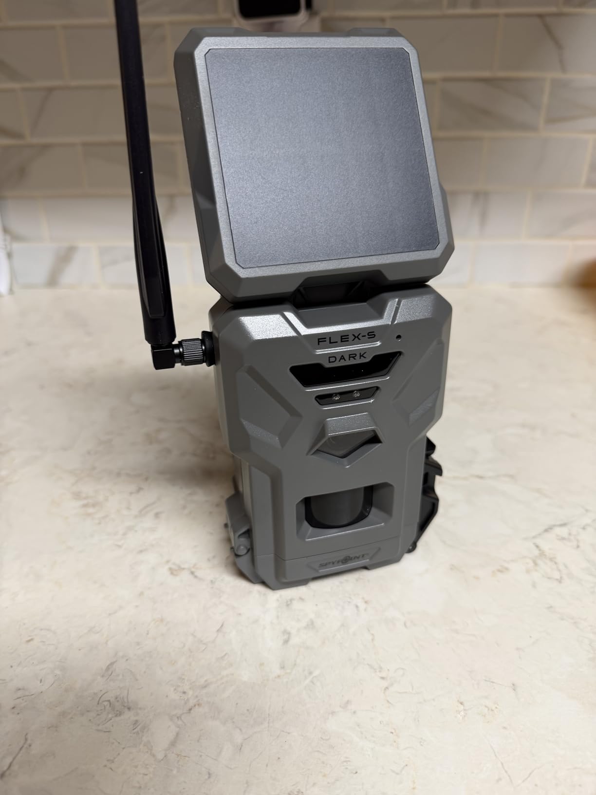 SPYPOINT Flex-S-Dark Solar Cellular Trail Camera - Built-in Solar Panel, 40MP Photos, 1080p Videos + Sound, No-Glow Game Camera, Night Vision, Motion Activated Trail Cam customer photo 2