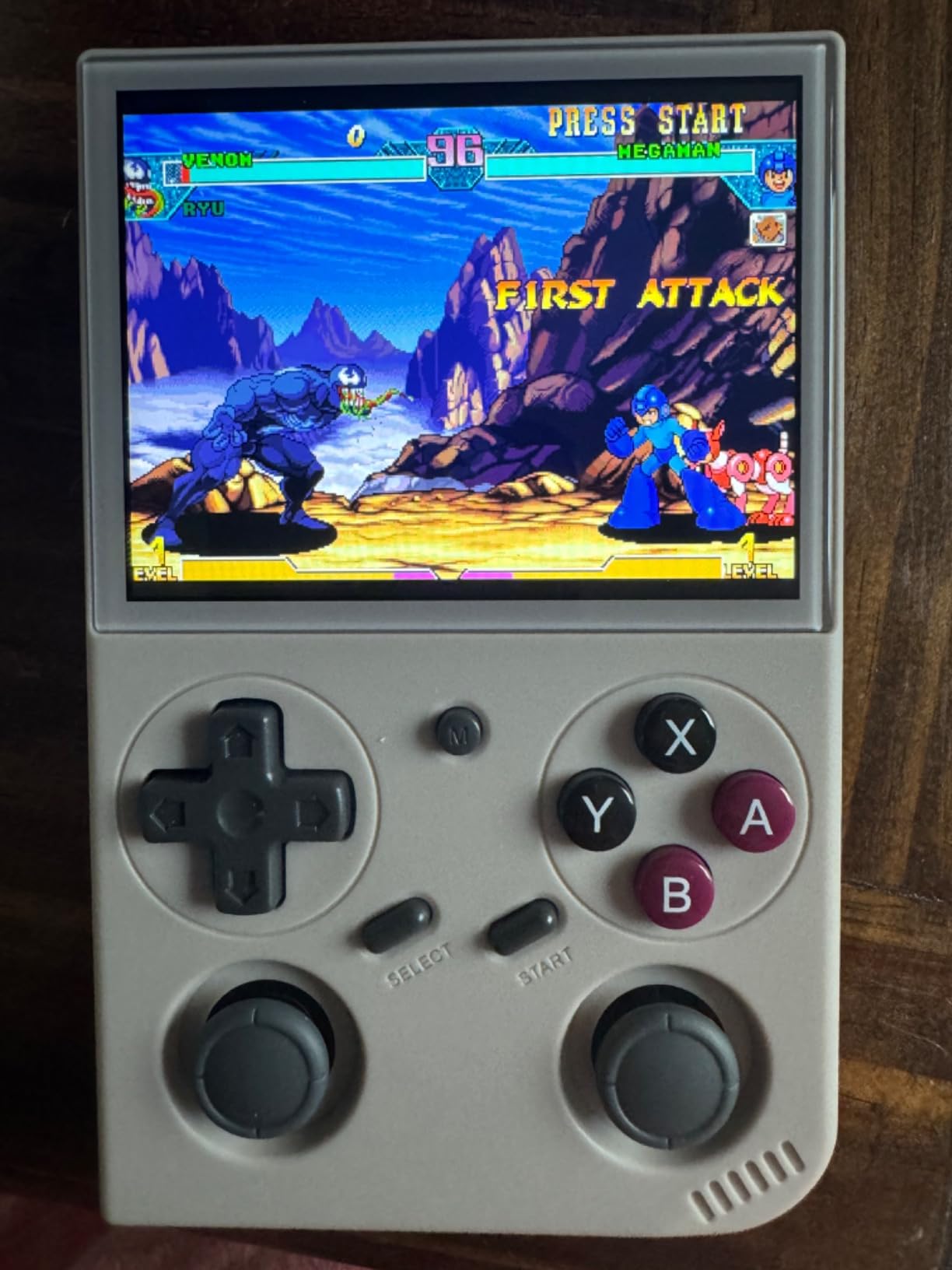 G350 Retro Handheld Game Console, 3.5 Inch IPS Screen Linux System Built-in 32G TF Card 4371 Games Preloaded Handheld Game Console 3200mAh Battery customer photo 2