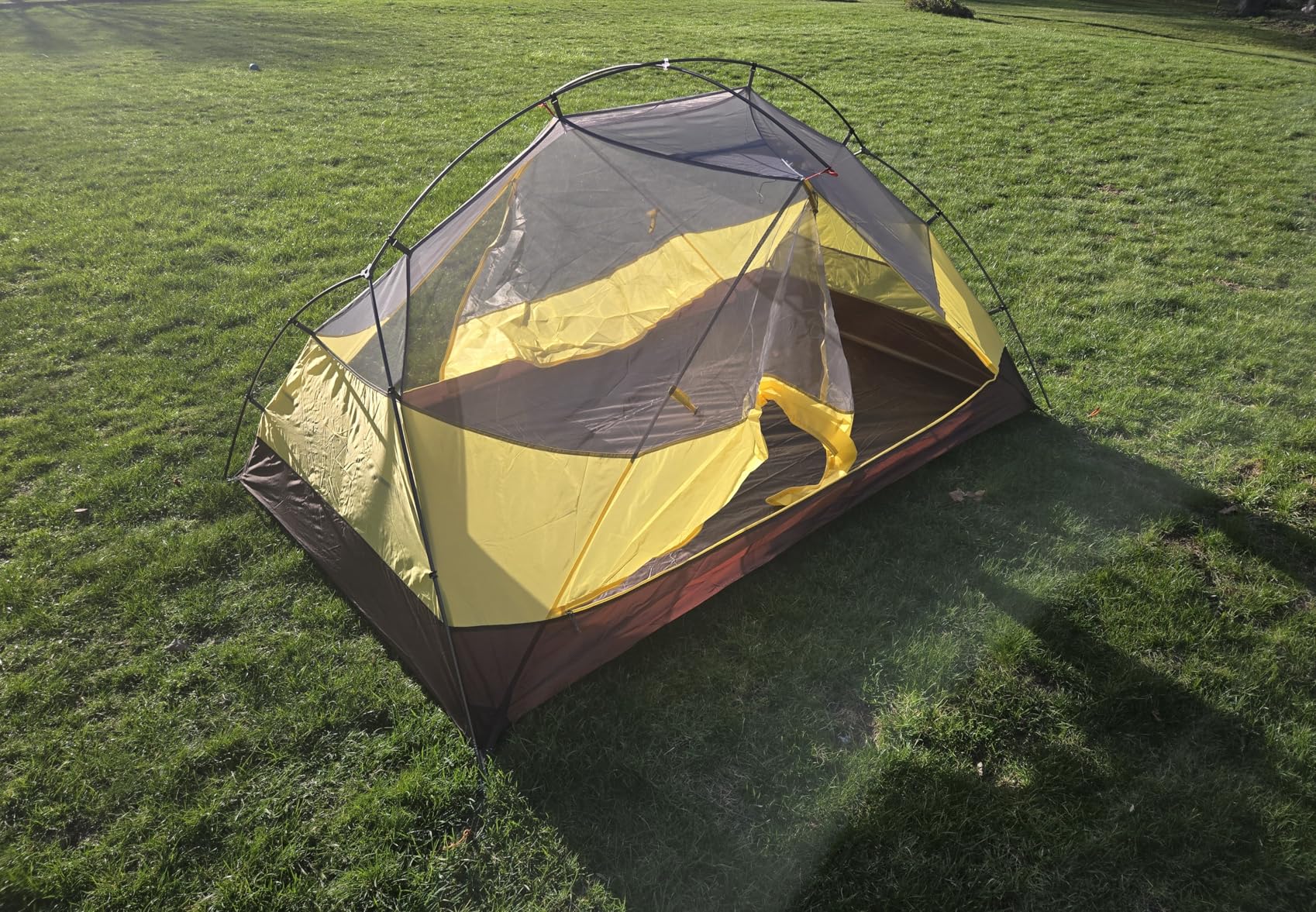 Naturehike Mongar Upgraded 1/2/3 Person Backpacking Tent, Waterproof Lightweight Camping Tent with Footprint customer photo 1