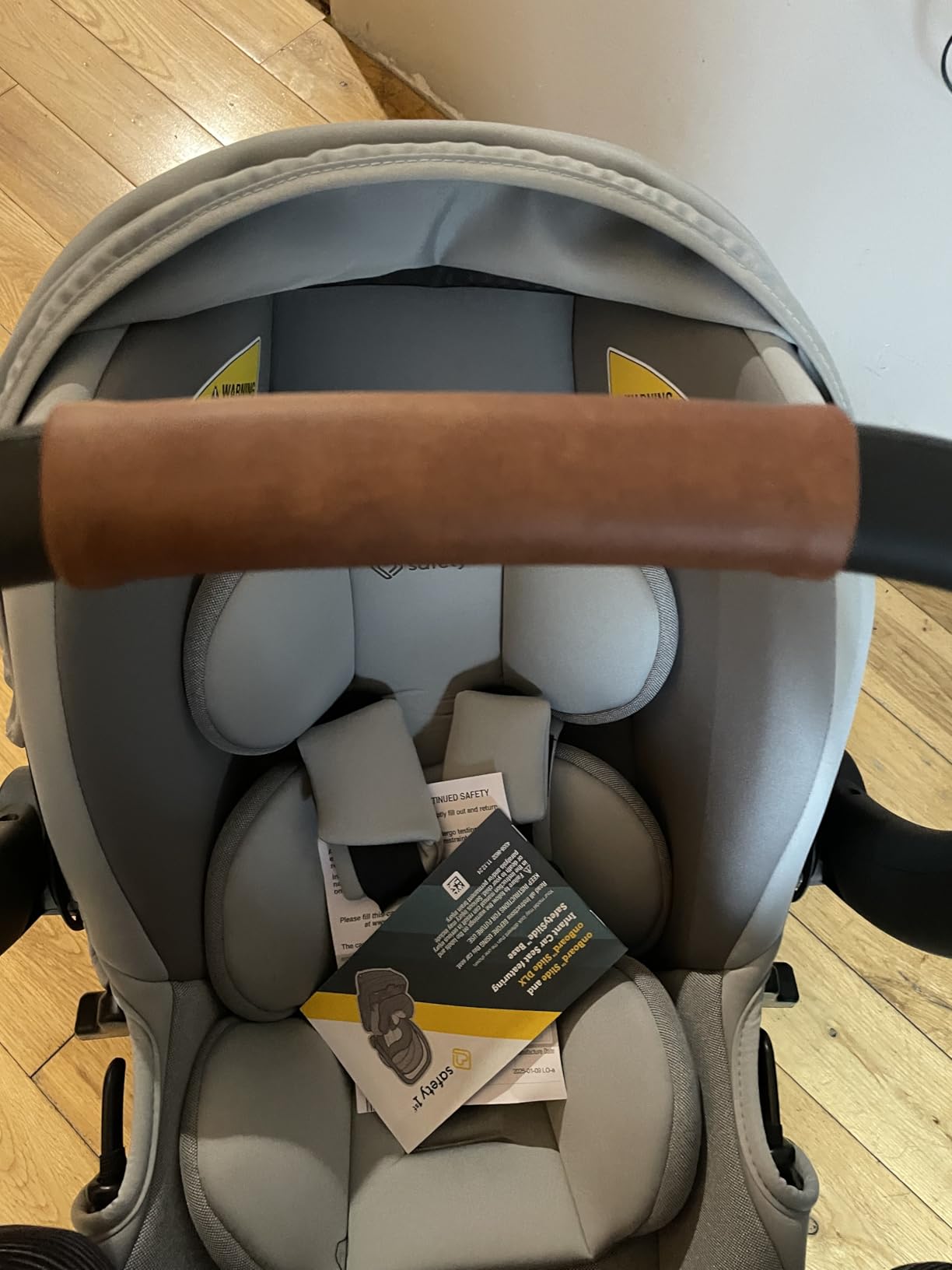 Safety 1st onBoard Slide DLX Infant Car Seat w/SafetySlide Base, Easy-Install Rigid Latch, Dusty Green customer photo 1