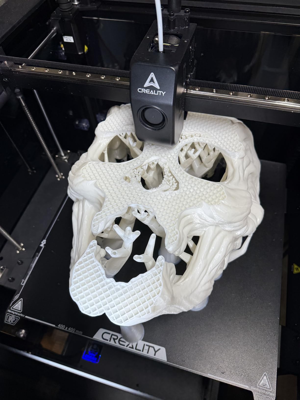 Creality Ender-5 Max 3D Printer, 400x400x400mm Large Build Volume, 700mm/s High-Speed Printing, 36-Point Auto Leveling, LAN Multi-Device Control, Professional FDM 3D Printing customer photo 2