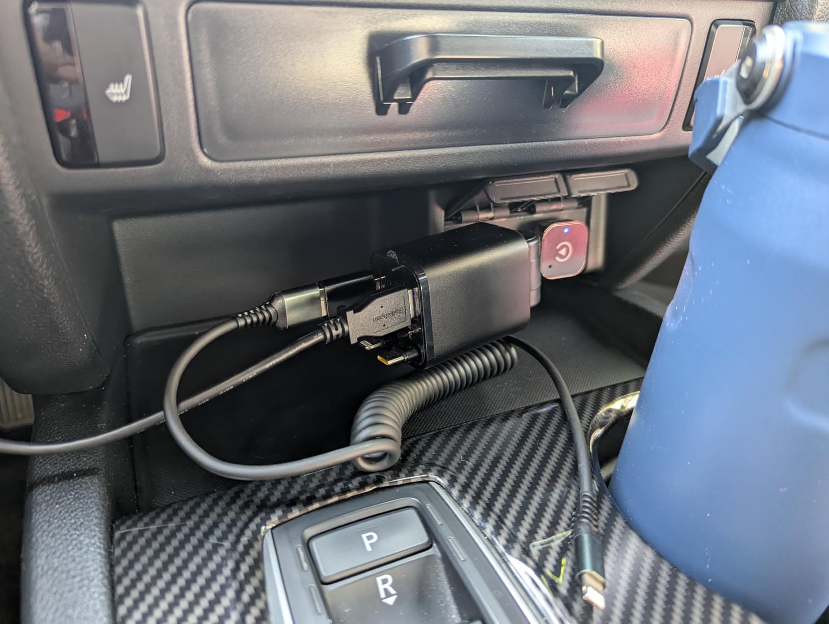 2-in-1 Wireless CarPlay & Android Auto Adapter, Plug & Play CarPlay Dongle Converts Wired to Wireless, Fast Auto-Connect, No Delay, Compact Design for iPhone & Android with USB/USB-C Port customer photo 1