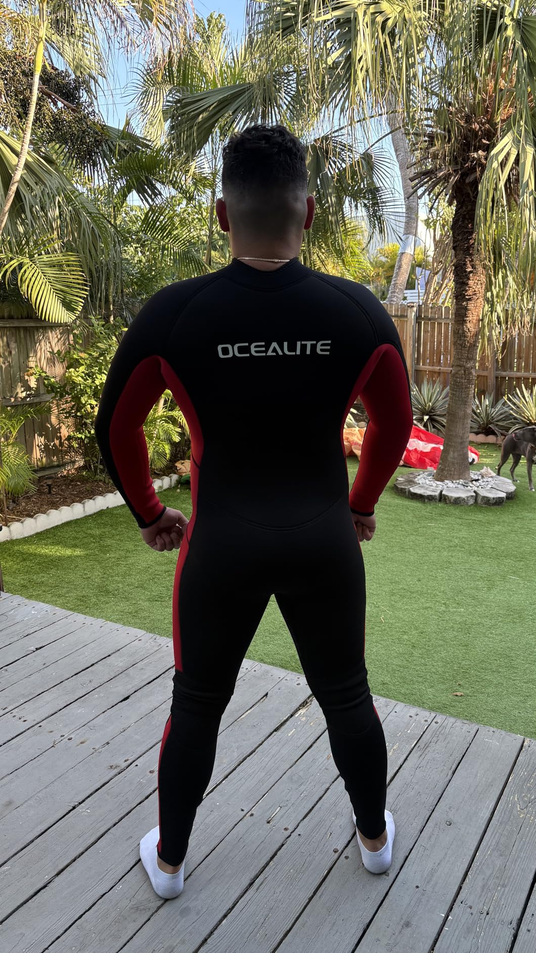 Full Wetsuits 5/4mm 4/3mm and 3mm Full Wetsuit for Mens Premium Neoprene Suits for Diving Snorkeling Surfing Swimming customer photo 1
