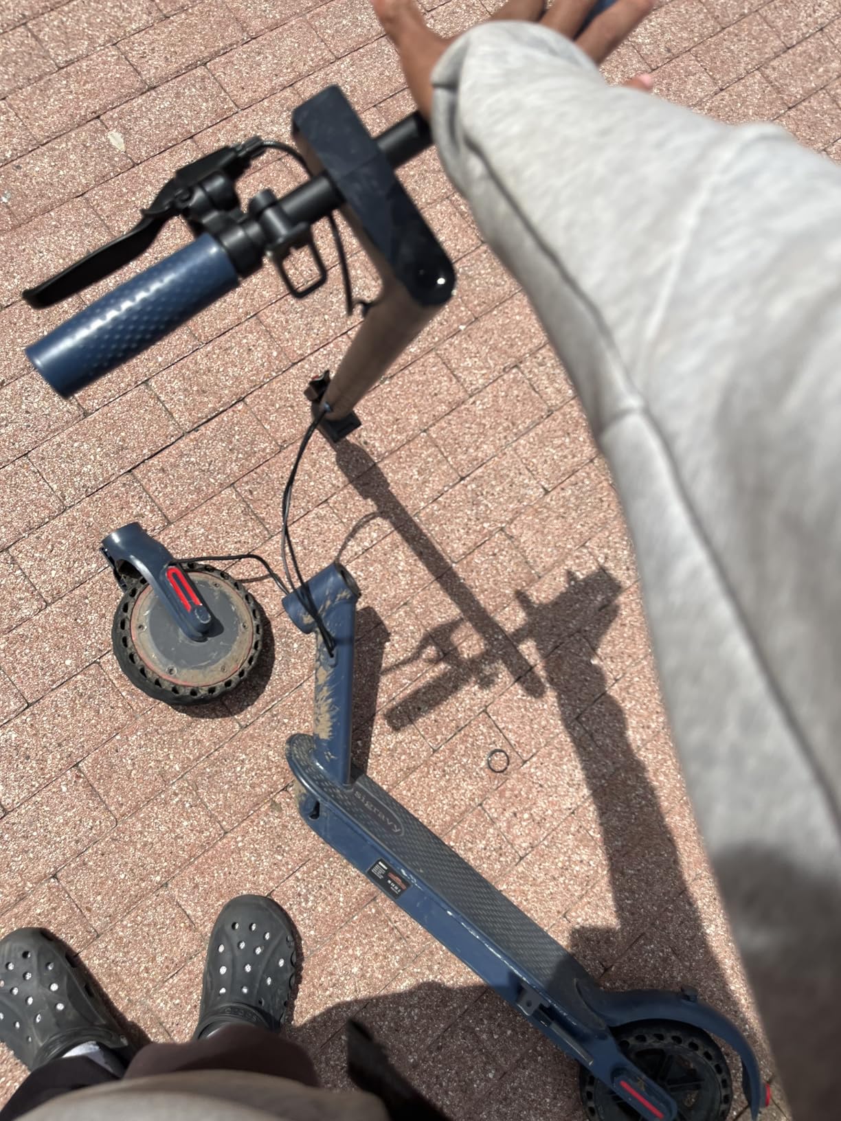 Electric Scooter, Folding E Scooter for Adults with Seat, 350W Motor, 8.5