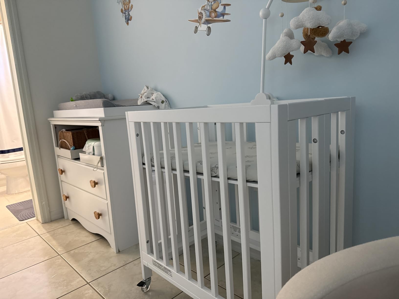 Babyletto Rolli 9-in-1 Convertible All-Stages Bassinet to Full-Size Crib in Honey, Greenguard Gold Certified, Portable & Adjustable with Select Conversion kit and Pads Included customer photo 1
