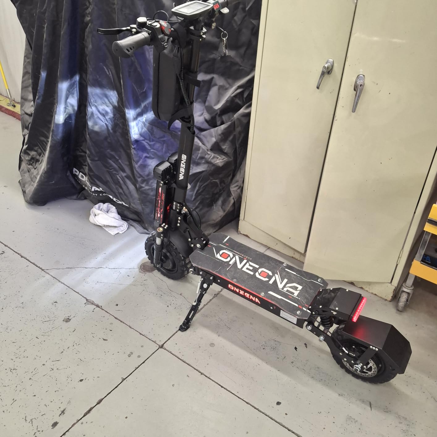 Electric Scooters Adults- 5600W Dual Motor, 45 MPH Fast Escooter 55 Miles Long Range Battery E Scooter for Adults, 11 Inches Off Road Tires Foldable E-Scooters customer photo 1