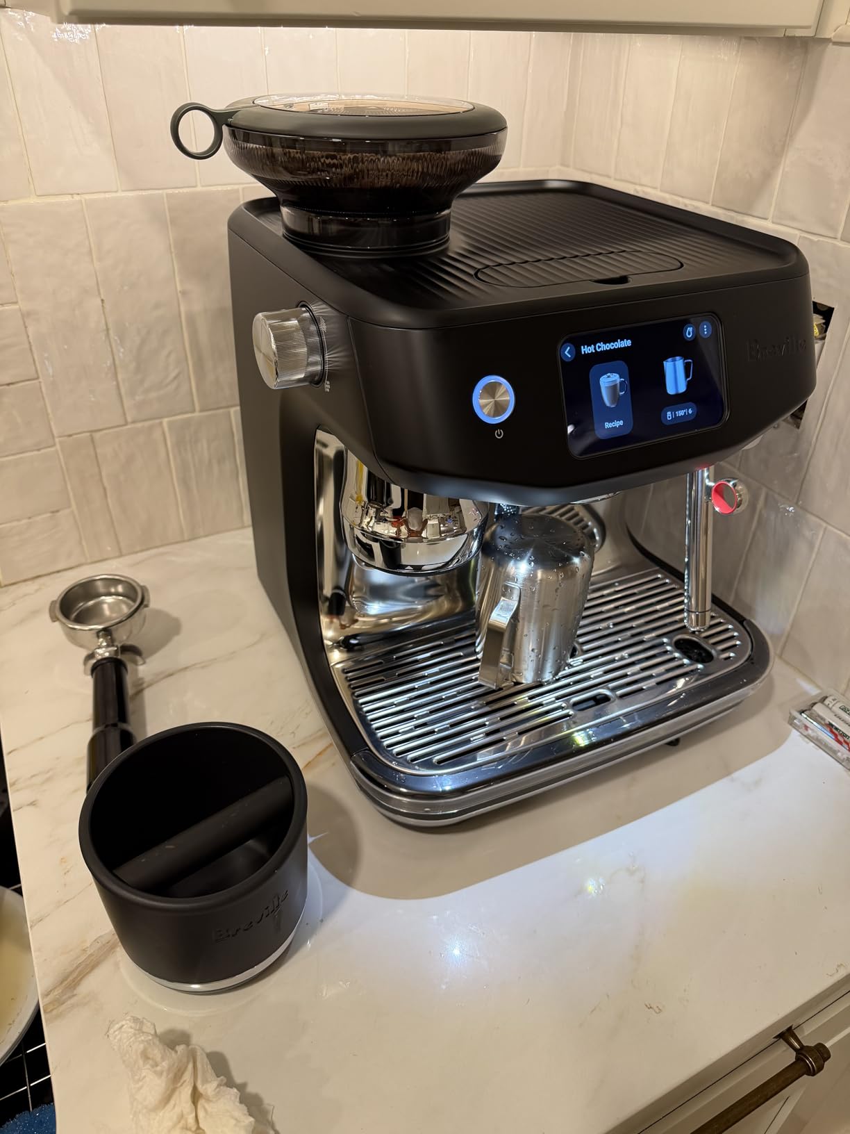 Breville Oracle Jet Espresso Machine, Black Truffle customer photo 2