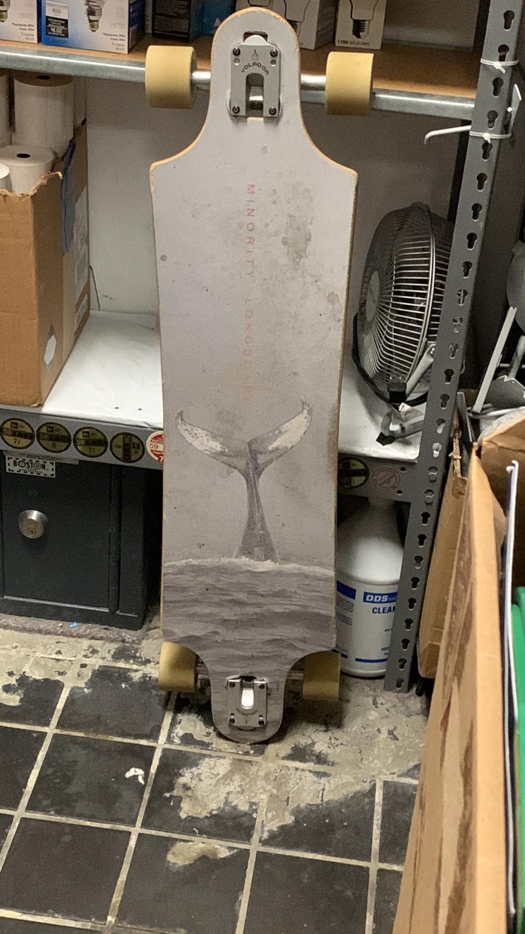 MINORITY Downhill Maple Longboard Skateboard | 40-inch Drop Trough Deck | Made for Cruising Ride customer photo 2