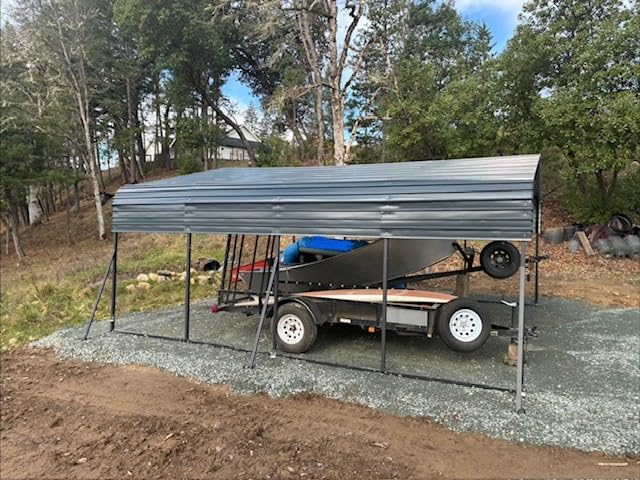 AirWire 20'x20' Heavy Duty Carport Canopy for 2 Car, Metal Car Port Garage with Galvanized Steel Roof and Reinforced Stable Triangle Frame Base, Large Car Tent Shelter for Car, Pickup, Tractor, Boat customer photo 2