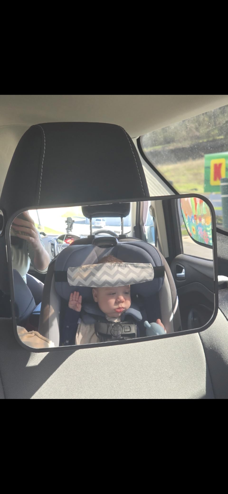 Safety 1st Grow and Go All-in-One Convertible Car Seat, Rear Facing, 5-40 lbs, Forward Facing (30-65 lbs), High Back Booster Seat 40-100 pounds, Alaskan Blue customer photo 2