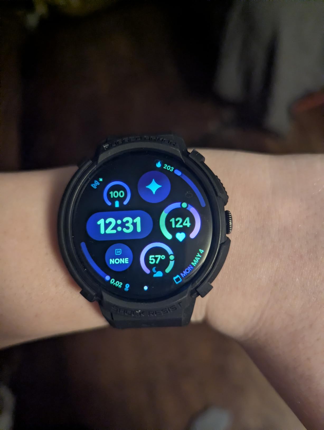 Google Pixel Watch 4 (41mm) - Android Smartwatch - Heart Rate, Sleep & Fitness Tracking - 30-Hour Battery - Google AI - Matte Black Aluminum Case - Obsidian Active Band - Wi-Fi customer photo 1