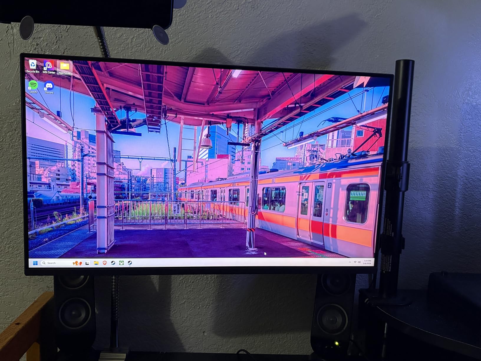 LG 24G411A-B 24-inch Ultragear Full HD IPS Gaming Monitor, 144Hz (O/C), 1ms MBR, NVIDIA G-Sync Compatible, AMD FreeSync customer photo 2