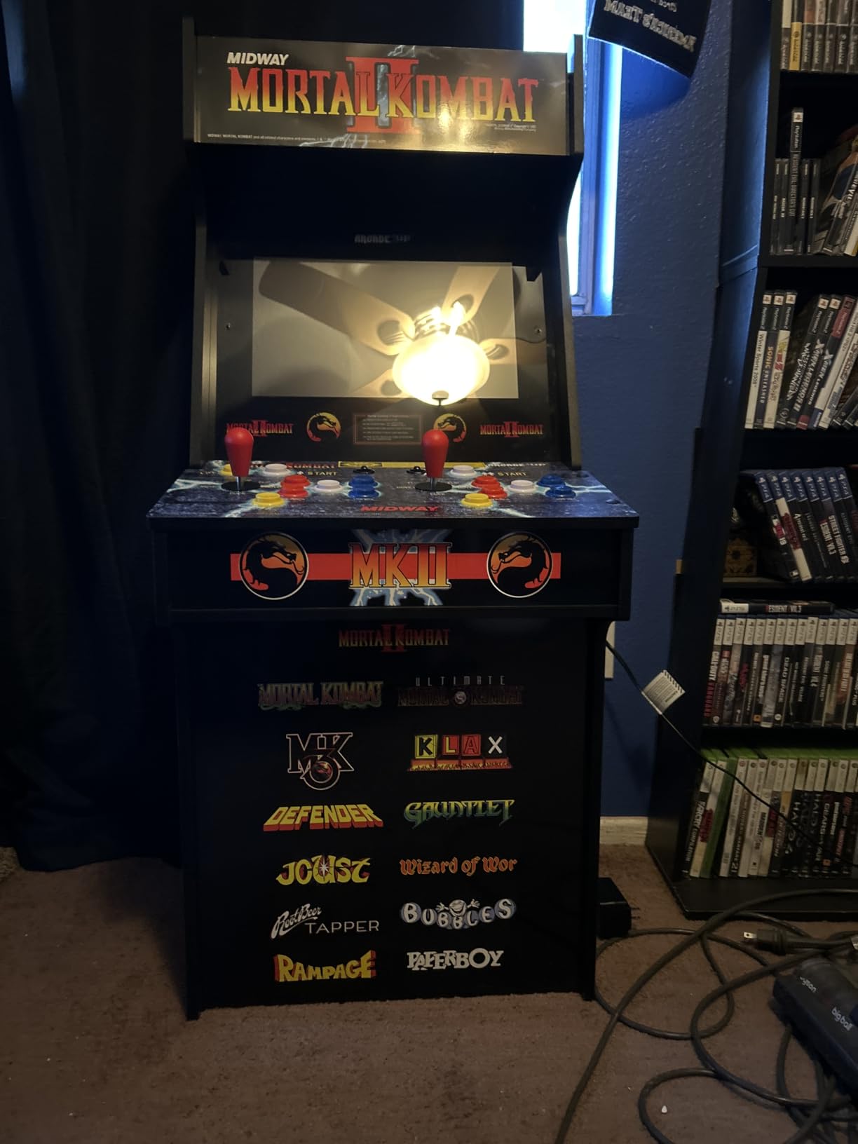 Arcade1Up Mortal Kombat Classic SE Arcade Machine customer photo 1